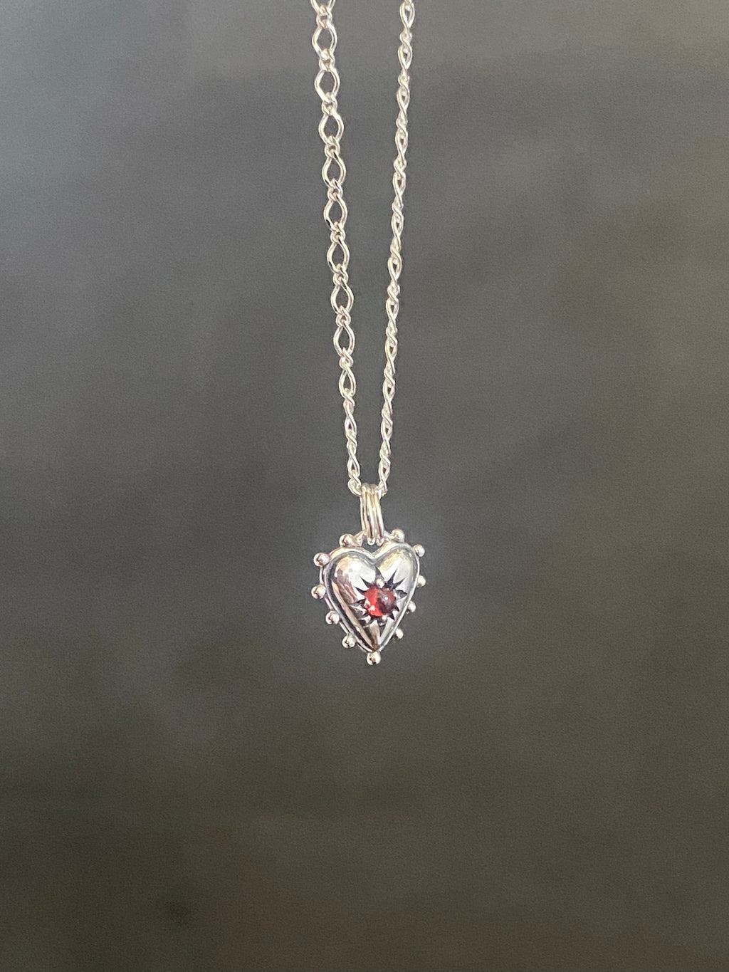 'Anya Necklace Garnet