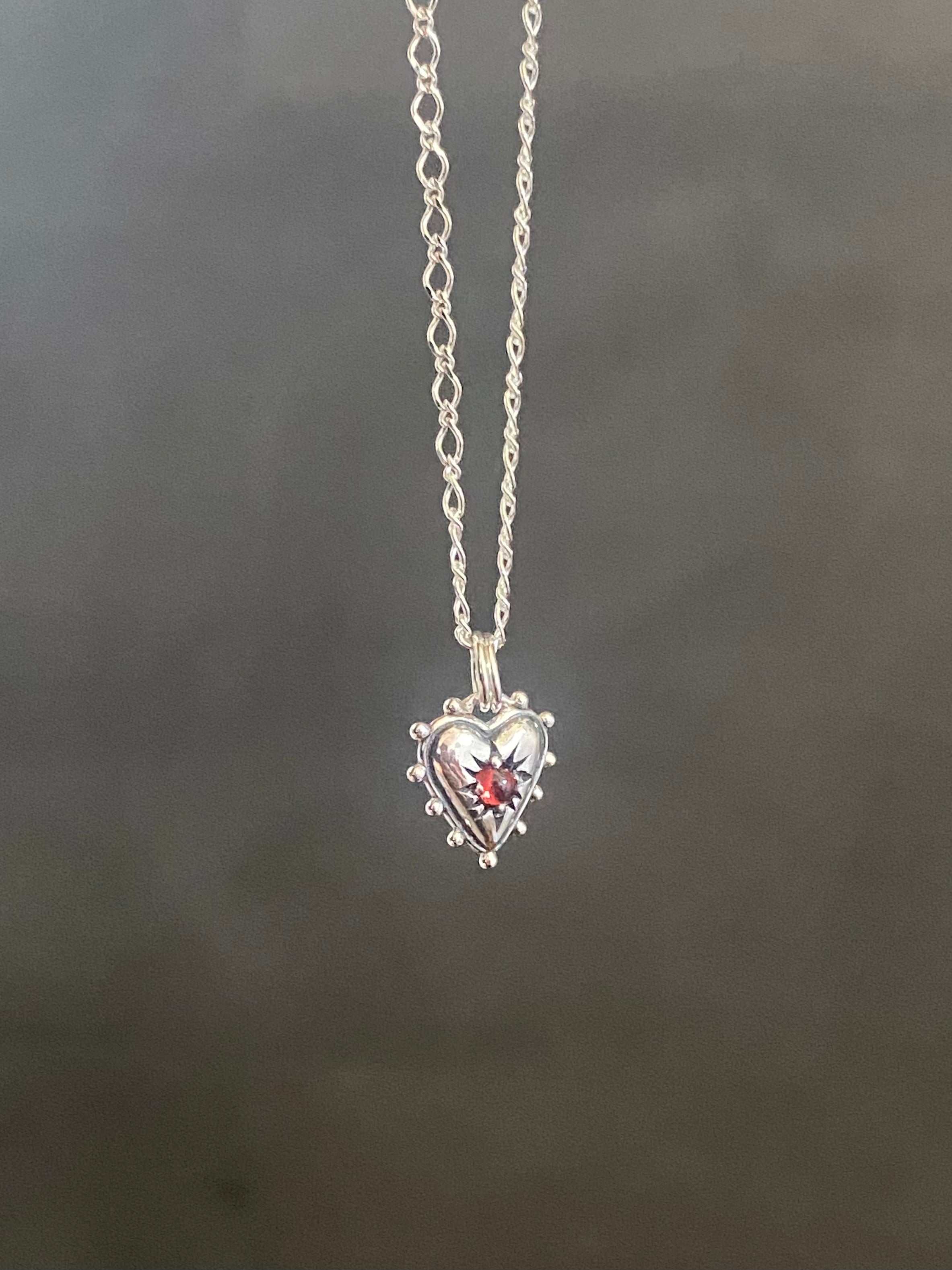 'Anya Necklace Garnet