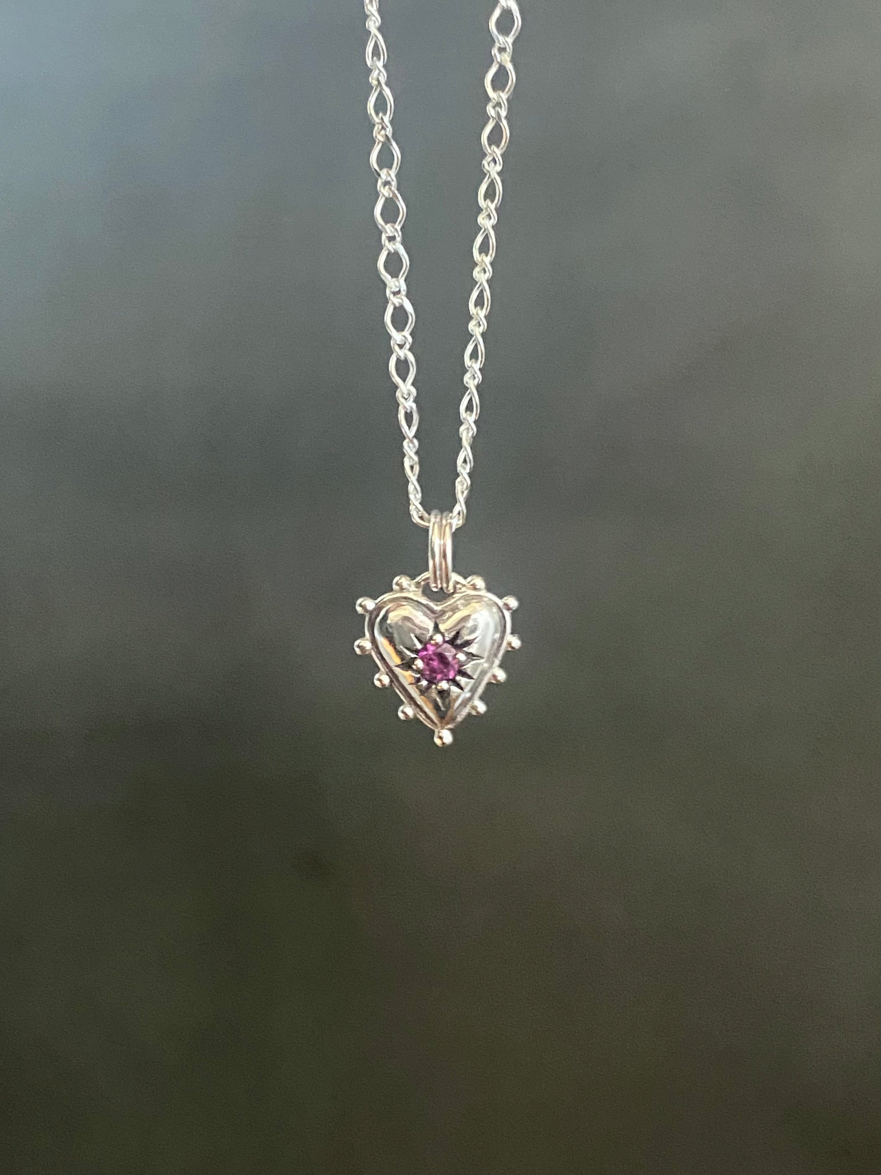 'Anya Necklace Rhodolite Garnet