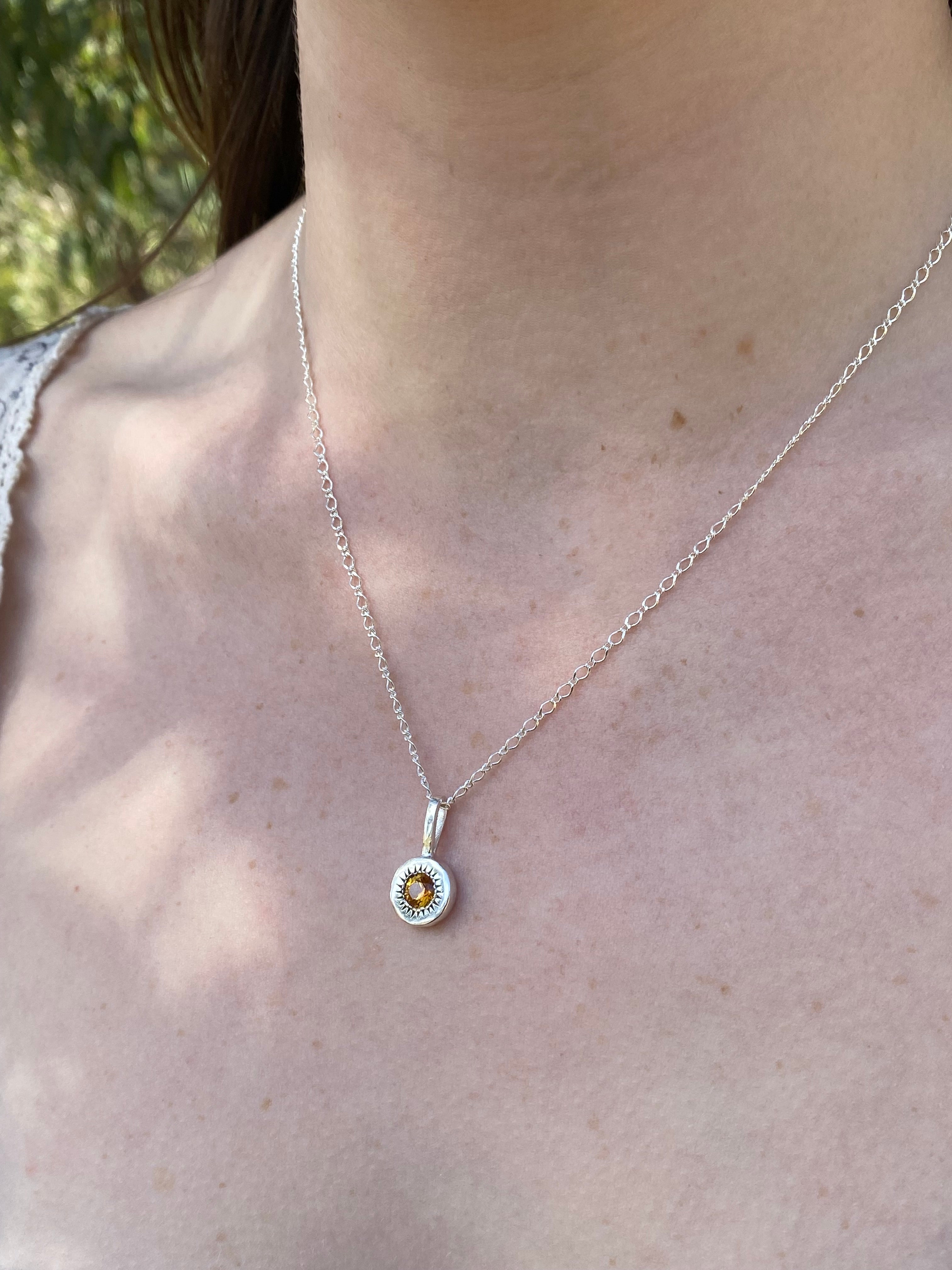 Sunshine Necklace Yellow