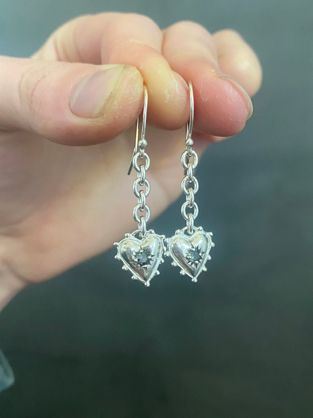 'Anya Earrings Green Tourmaline