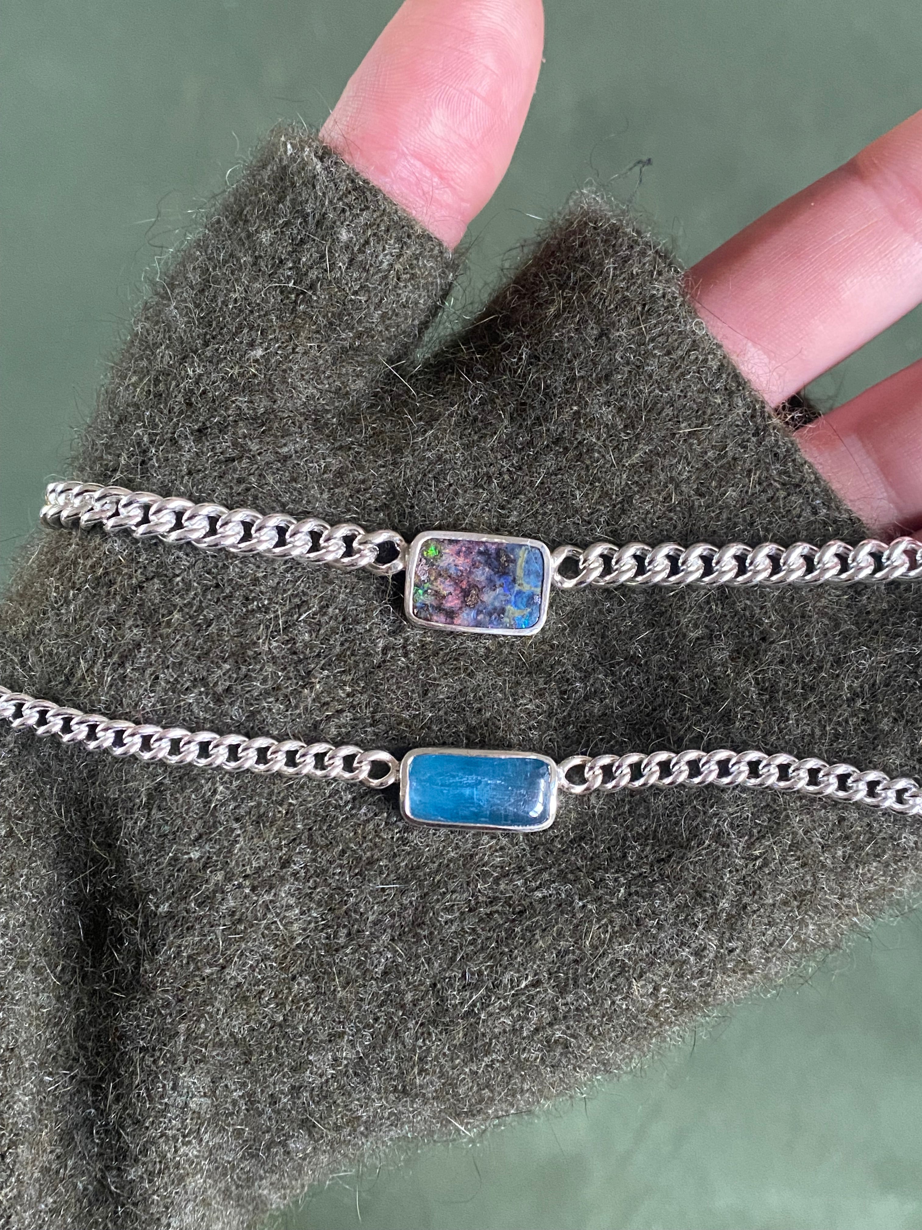 Kyanite Chain Necklace