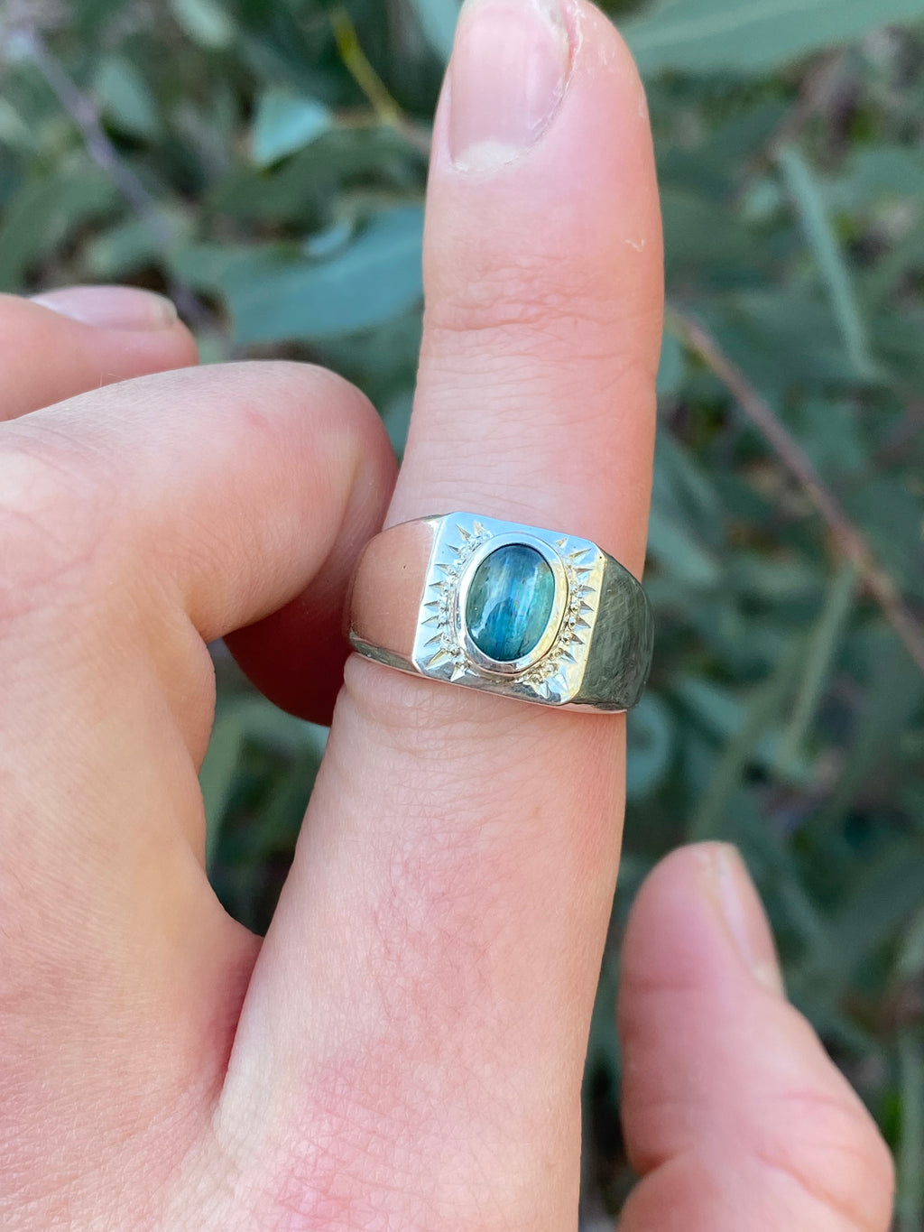 Kyanite Celestial Ring P 1/2