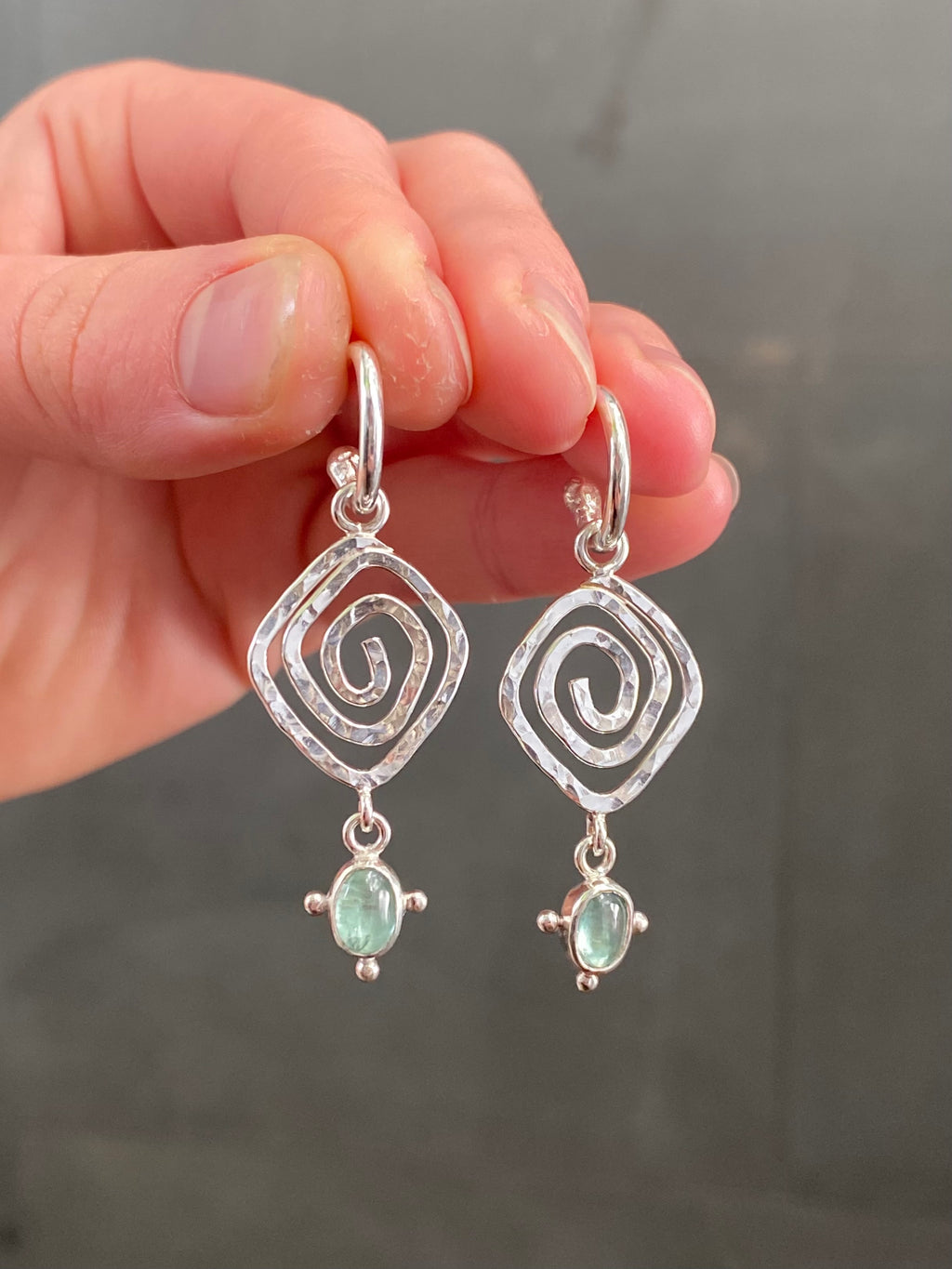 Kate Kyanite Earrings