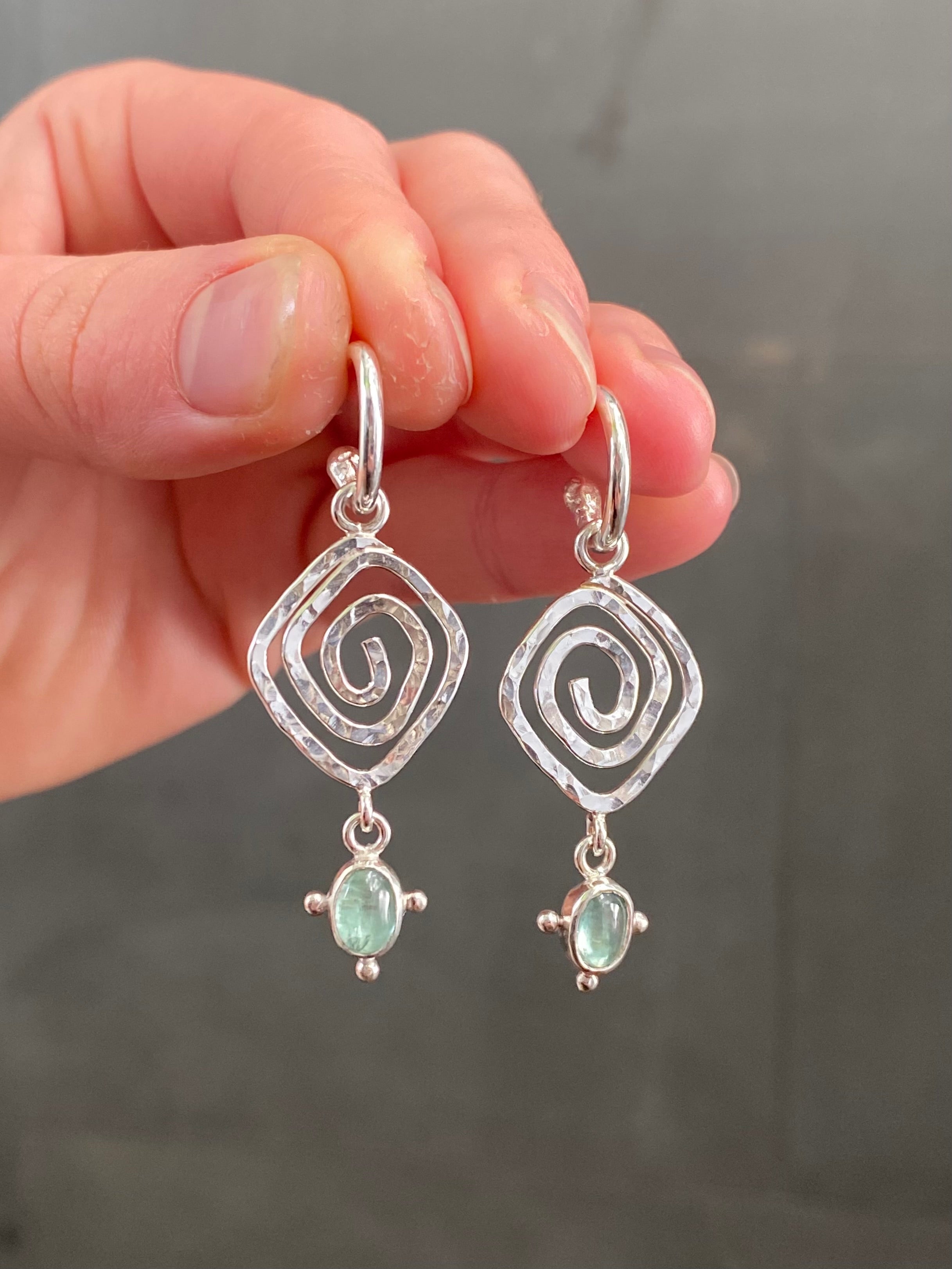 Kate Kyanite Earrings