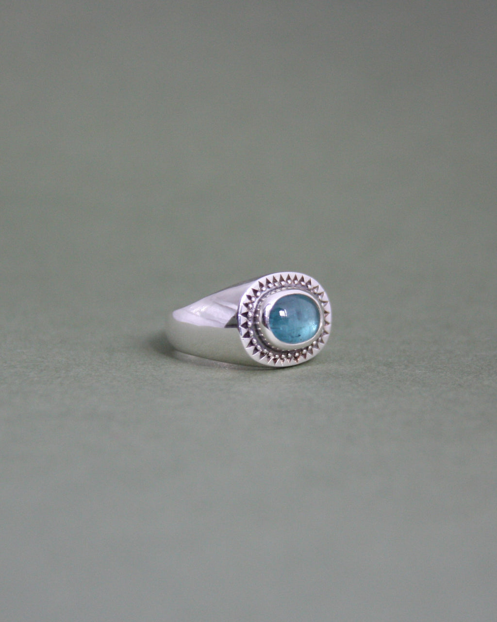 Oval Celestial Kyanite Ring I