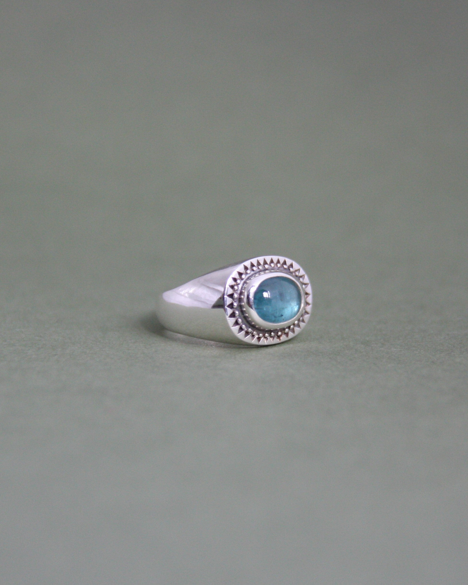 Oval Celestial Kyanite Ring I