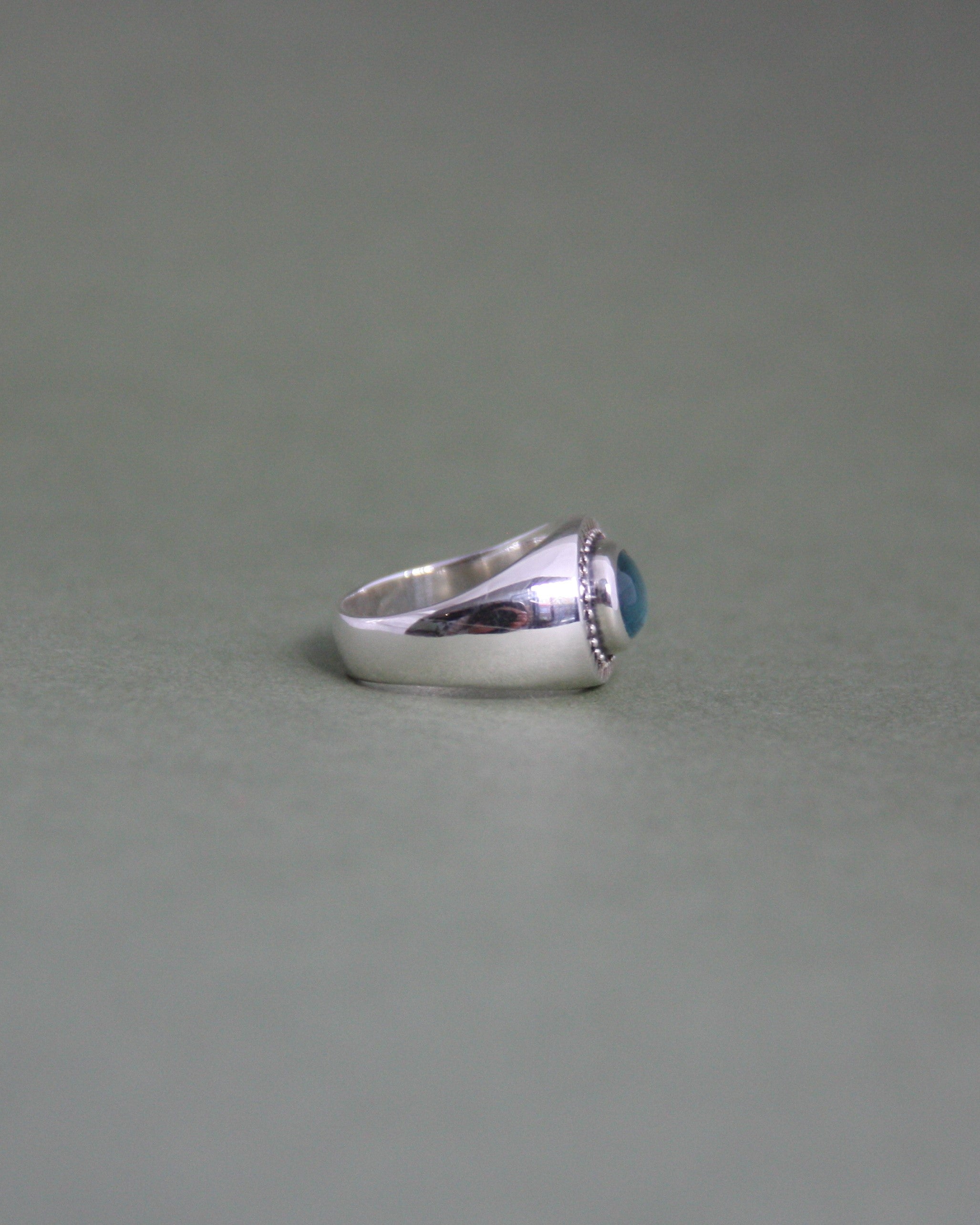 Oval Celestial Kyanite Ring I
