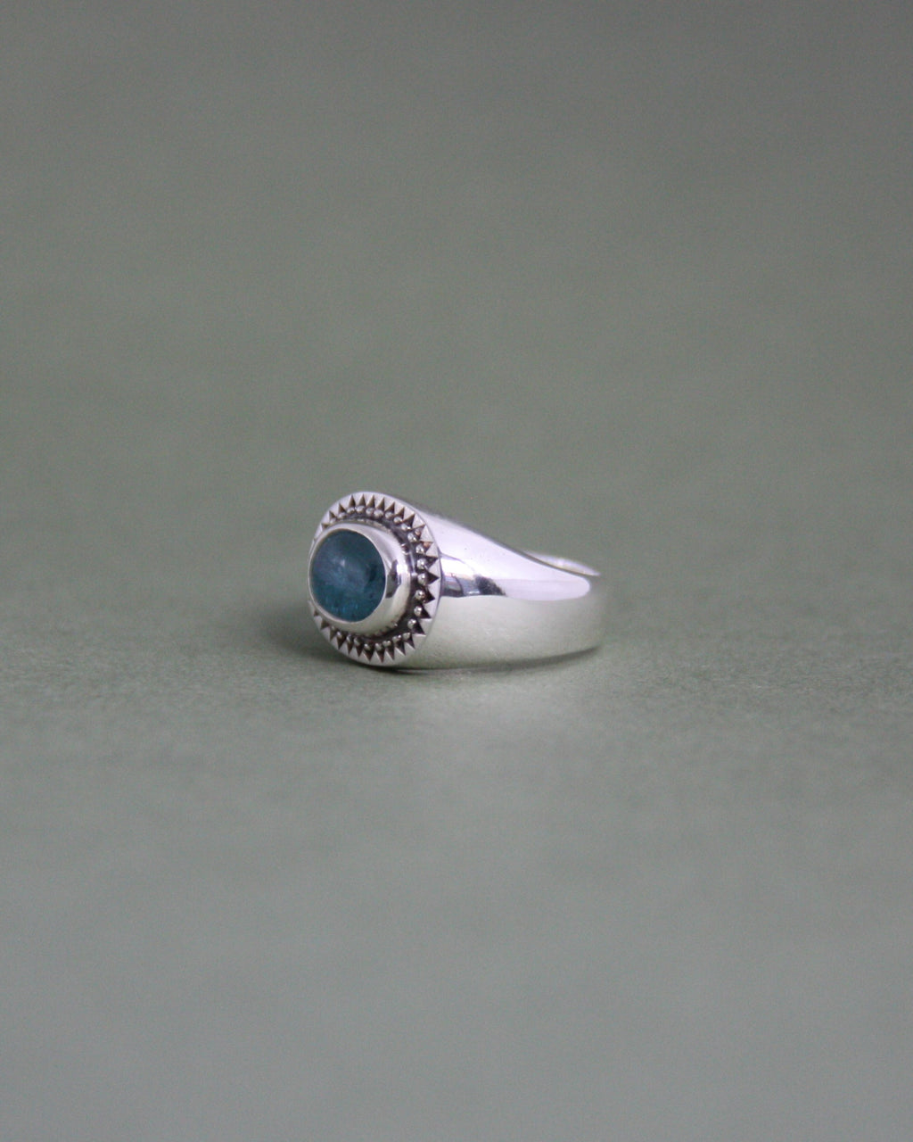 Oval Celestial Kyanite Ring I