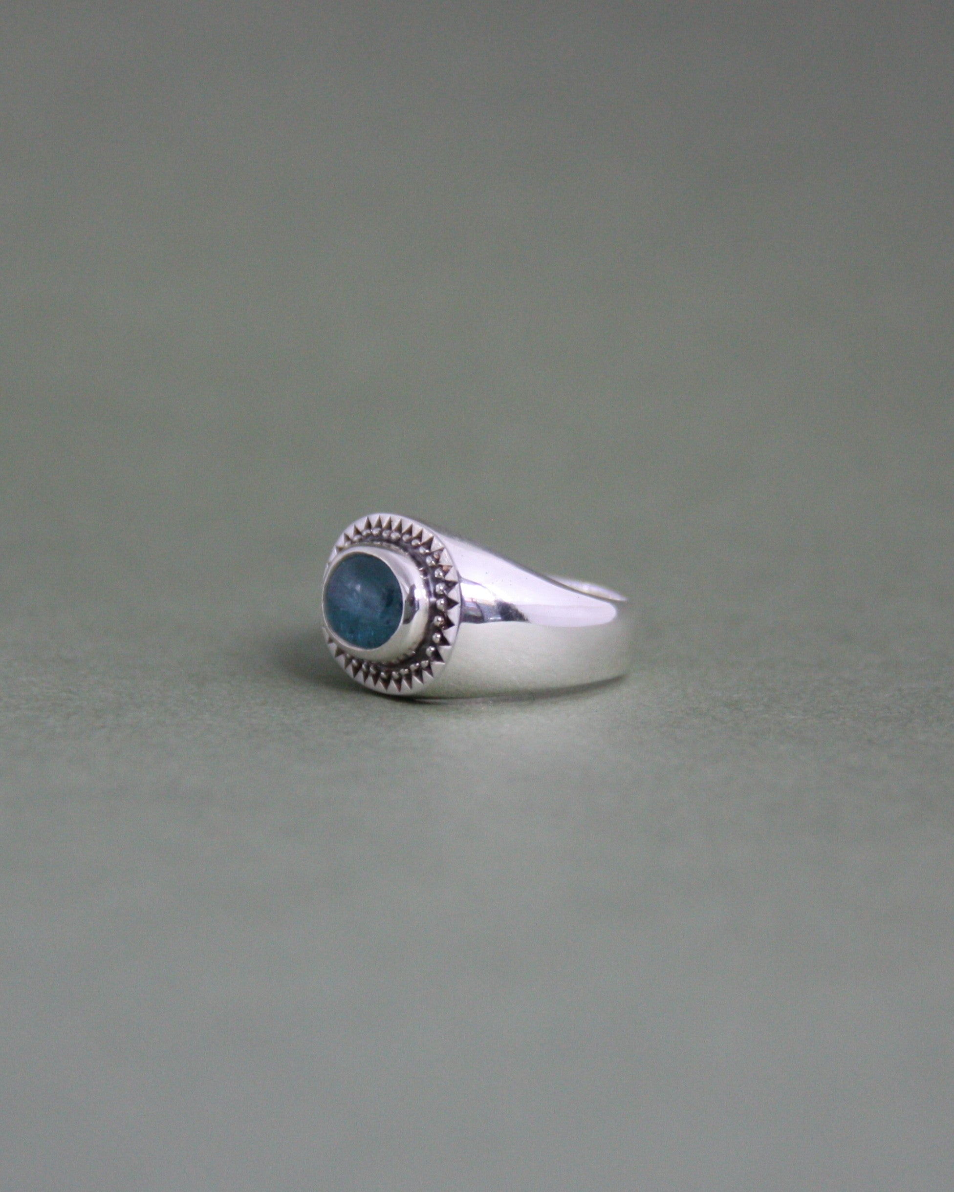 Oval Celestial Kyanite Ring I