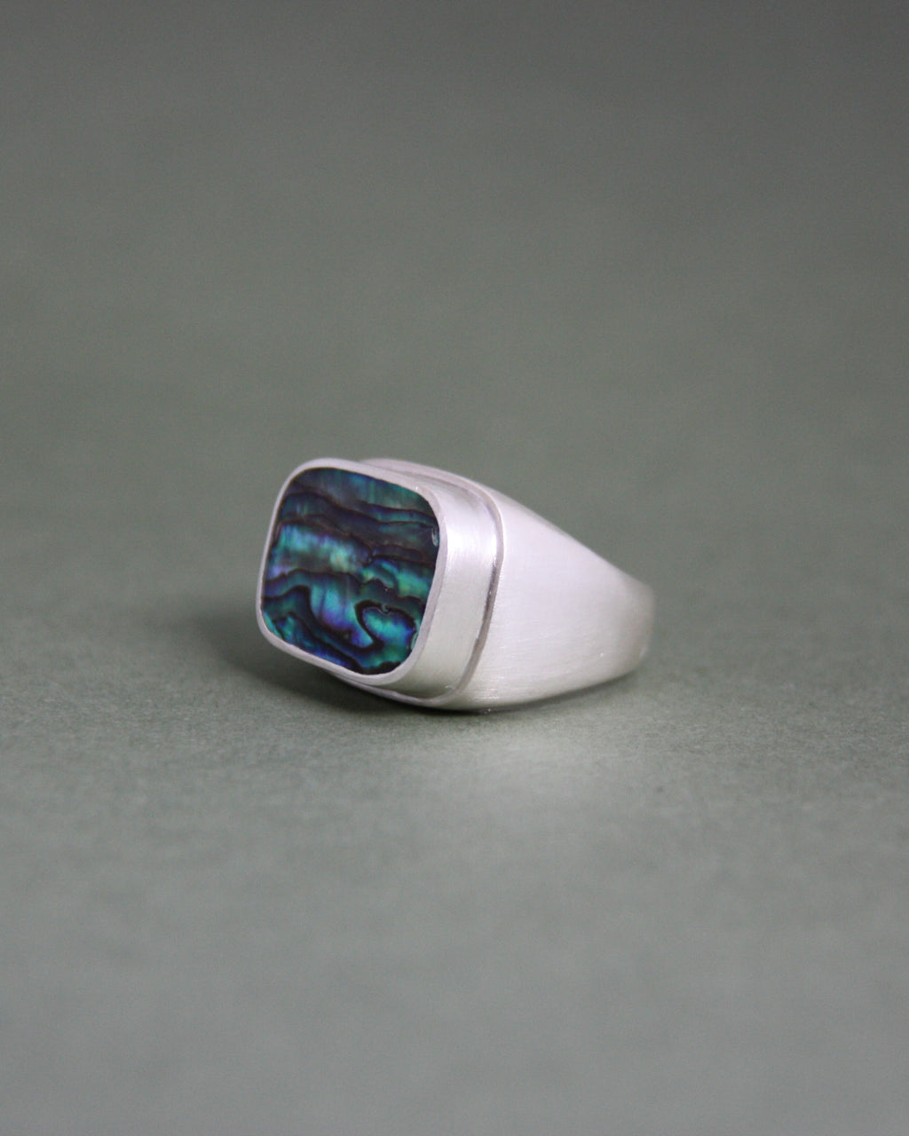 Abalone Signet Satin Finish T 1/2