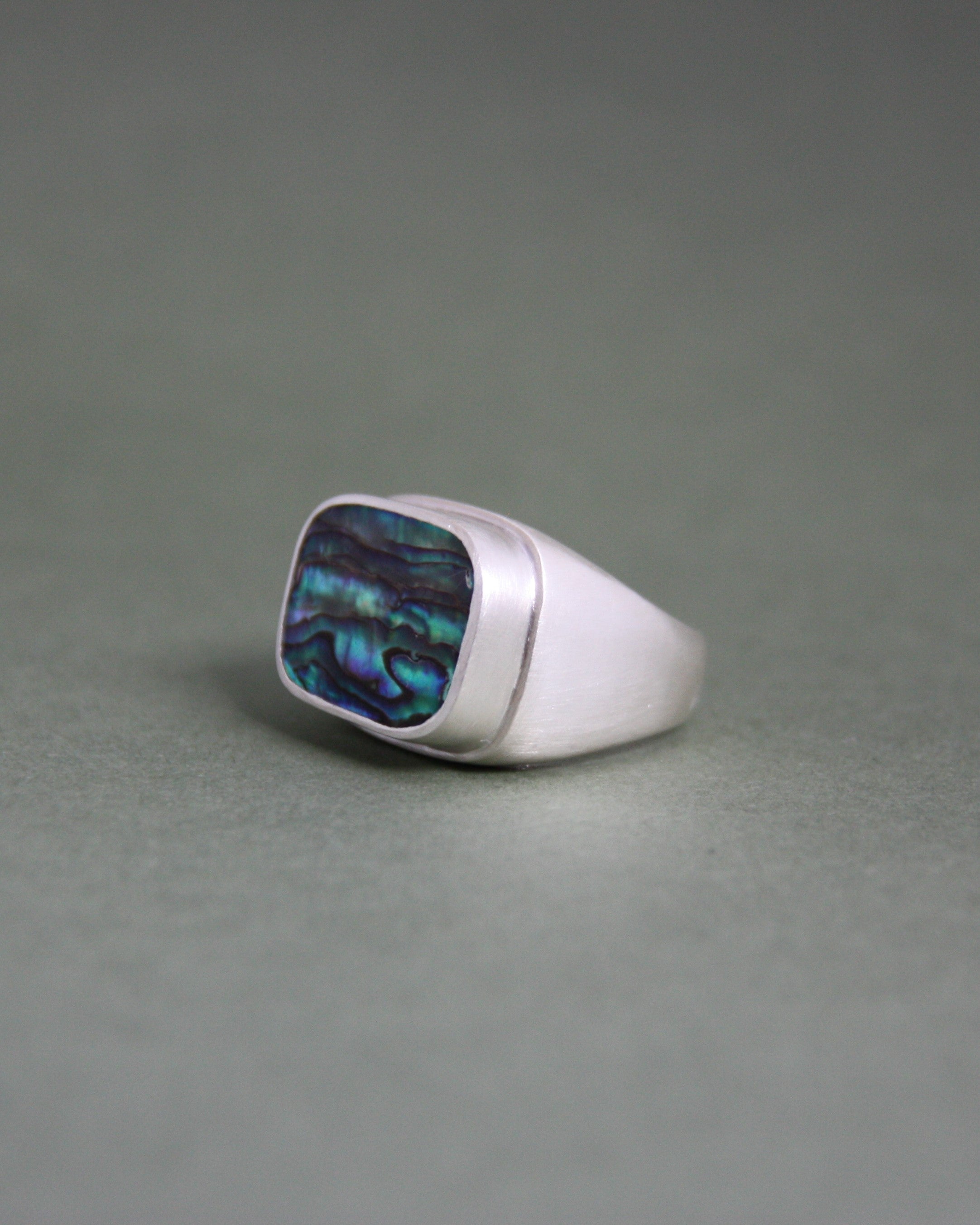 Abalone Signet Satin Finish T 1/2