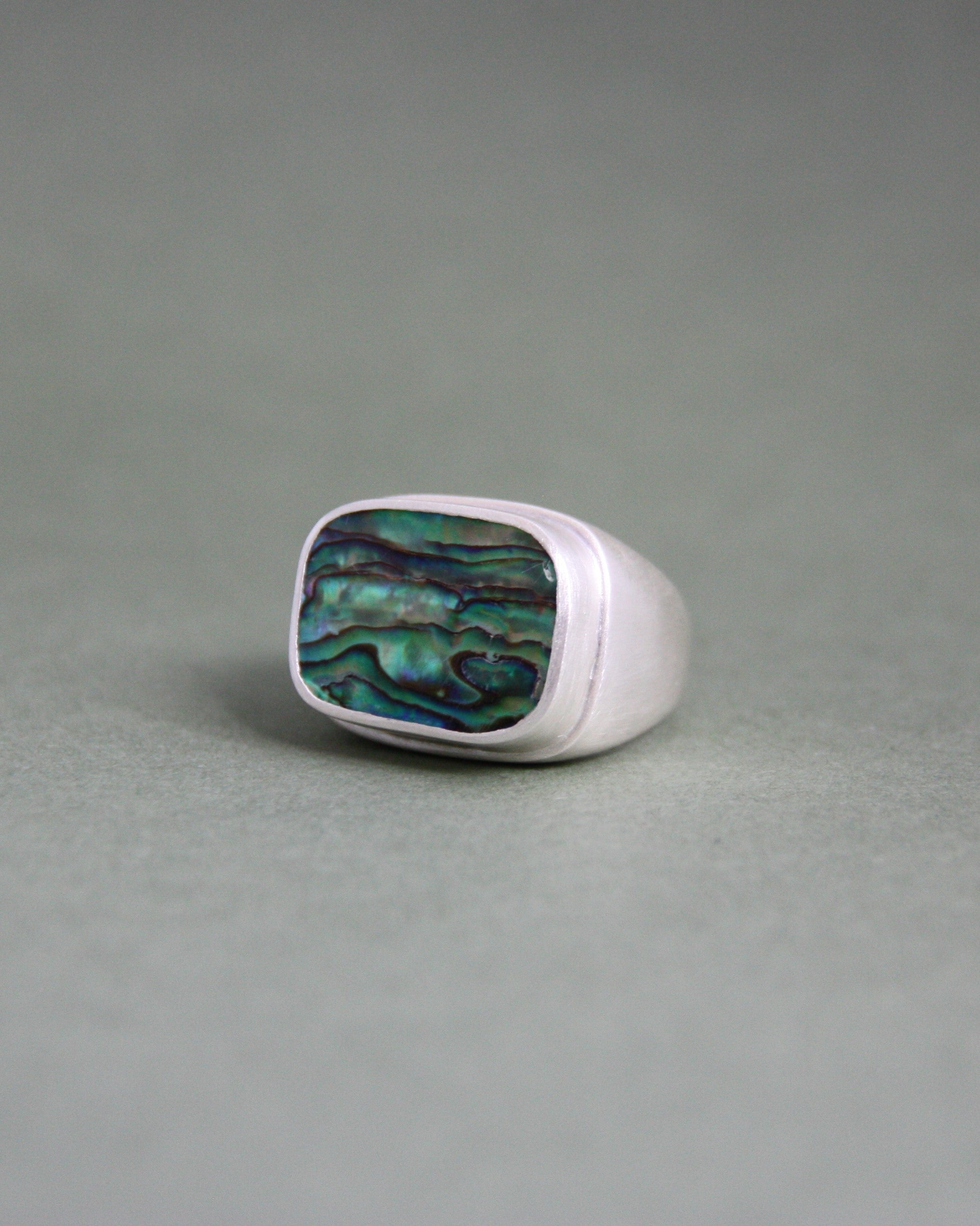 Abalone Signet Satin Finish T 1/2