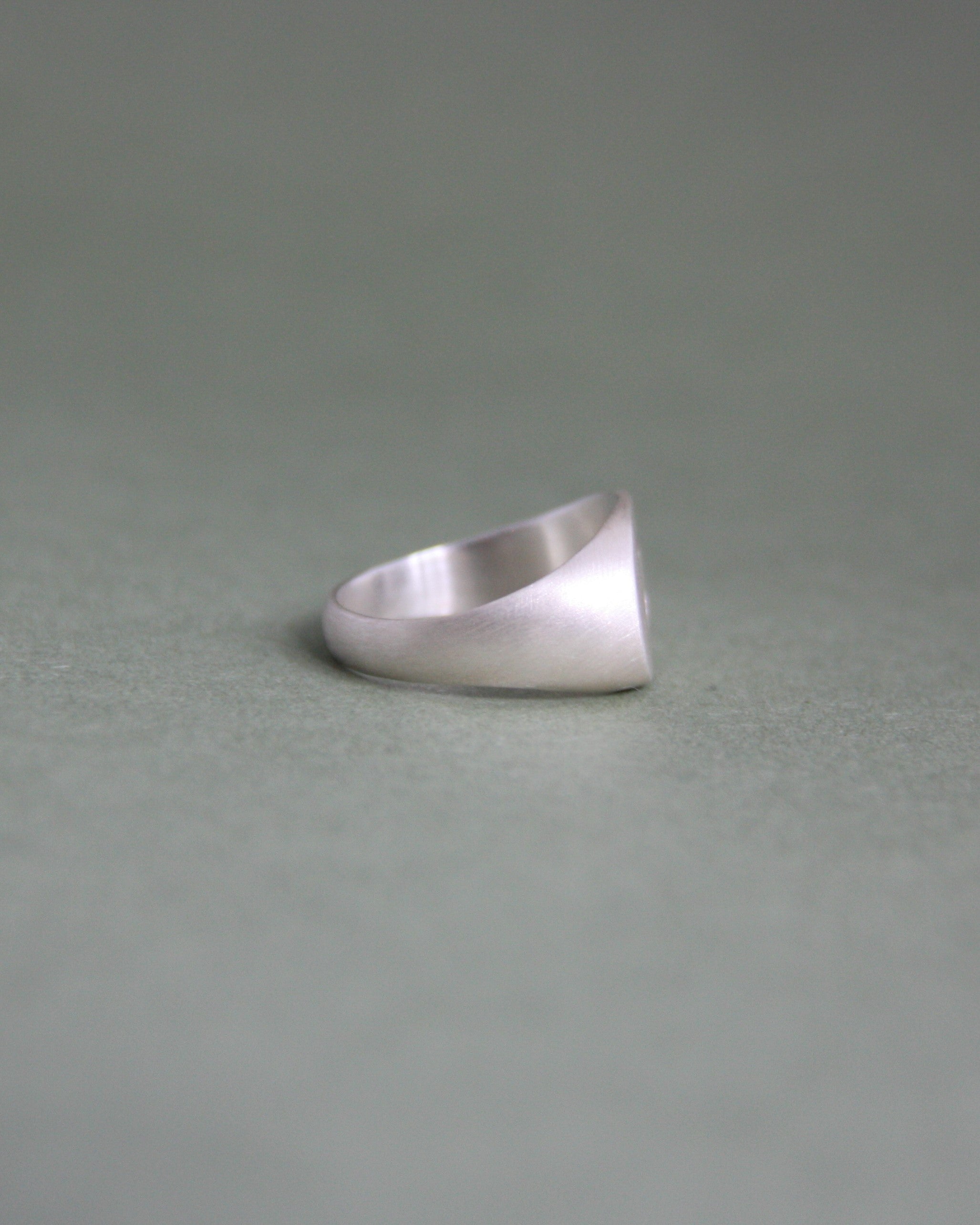 Spiral Signet Satin Finish L