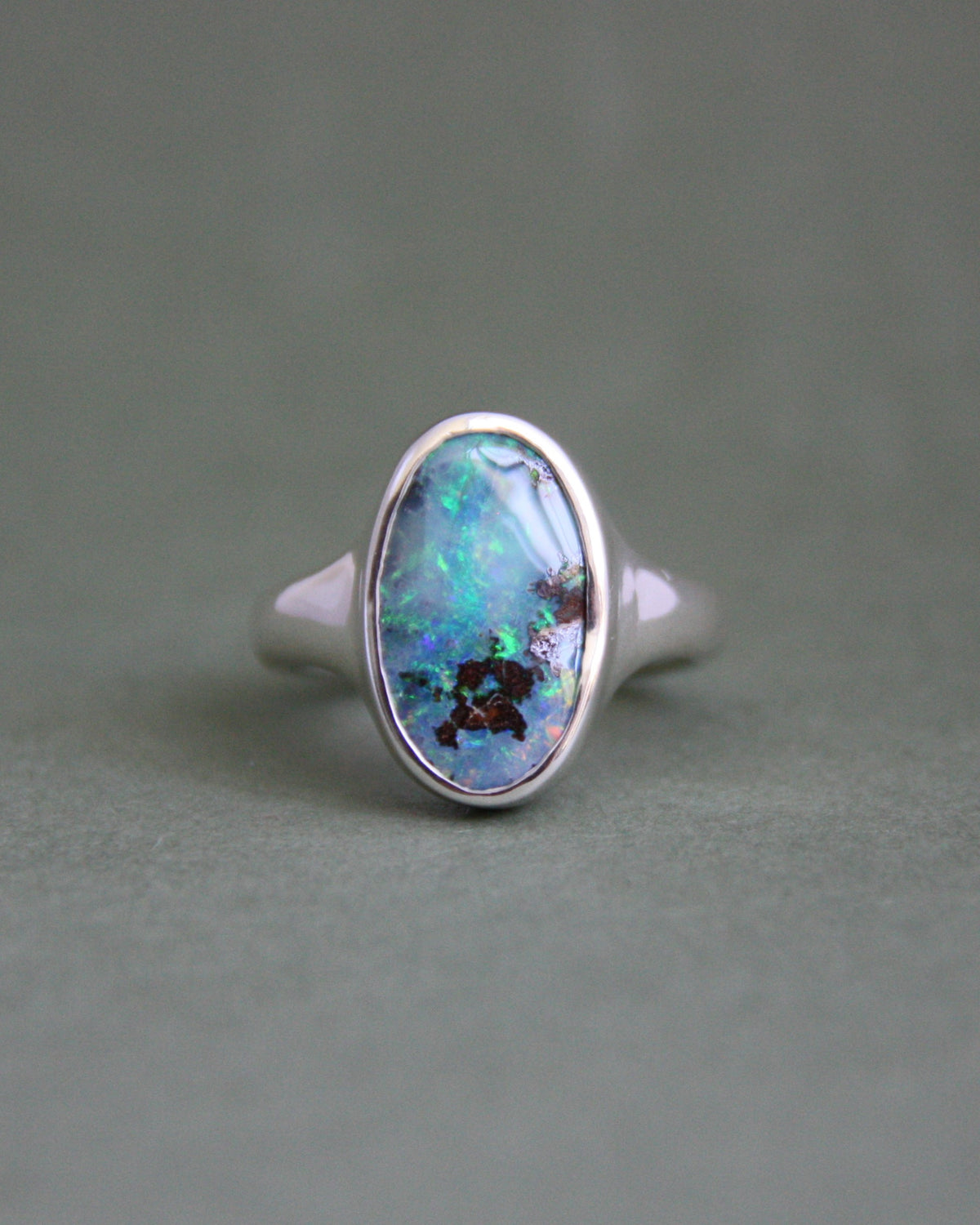 Over The Ocean Opal Ring U