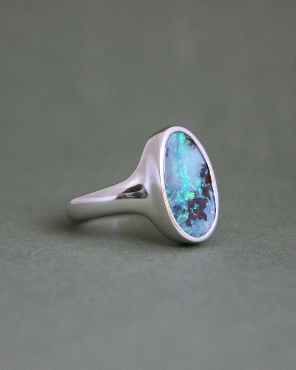 Over The Ocean Opal Ring U