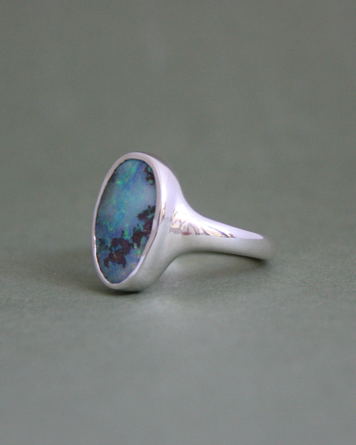 Over The Ocean Opal Ring U