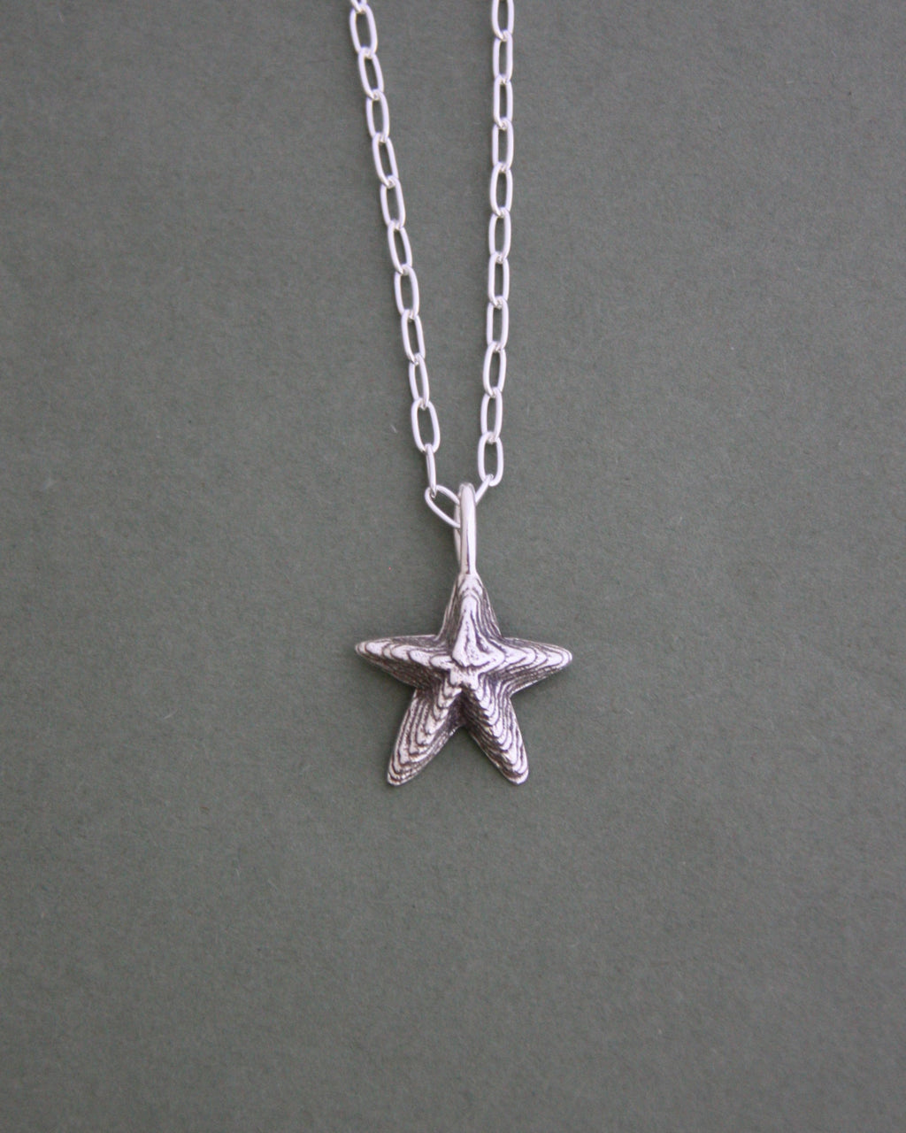 Cuttlebone Star Fish Necklace