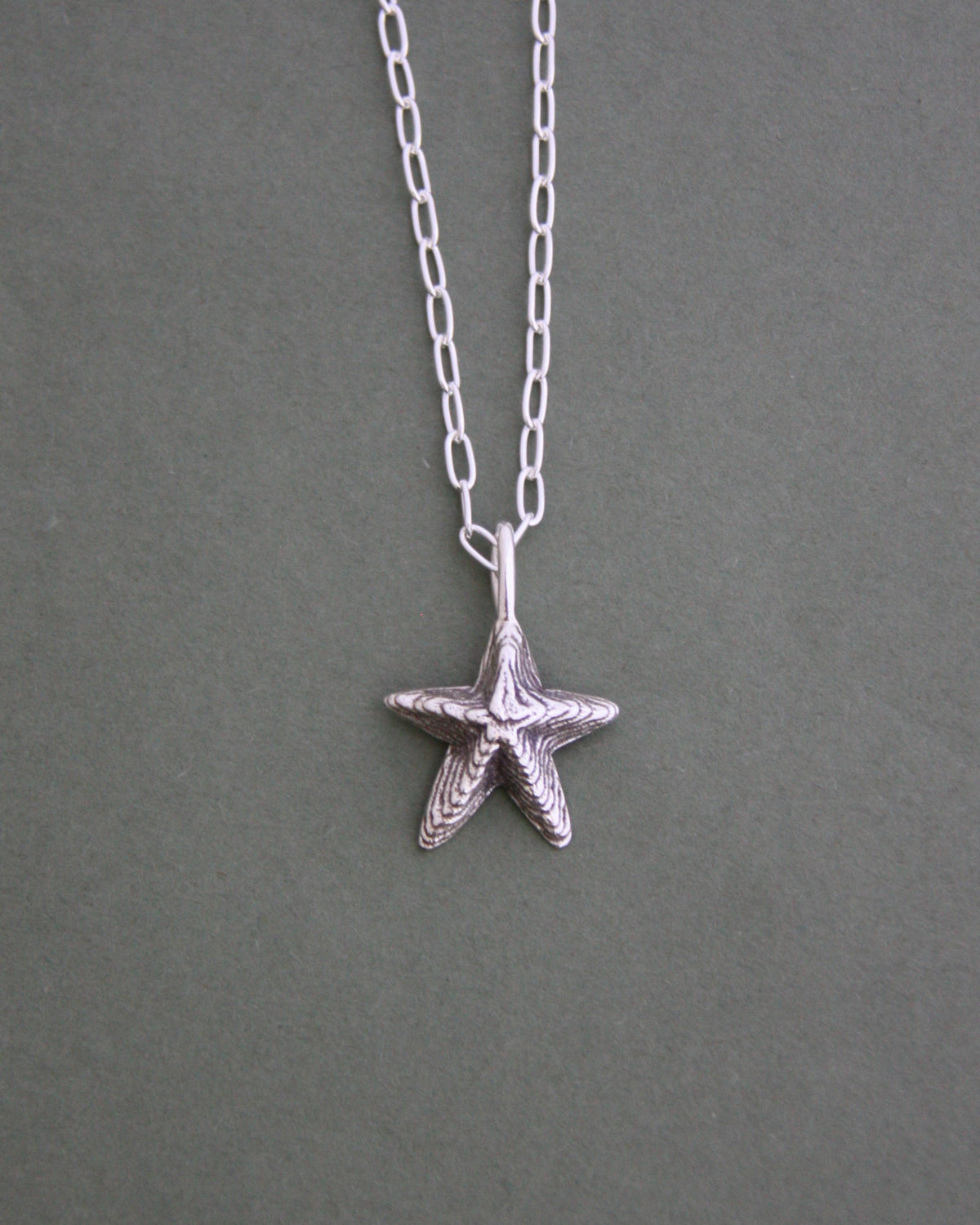Cuttlebone Star Fish Necklace
