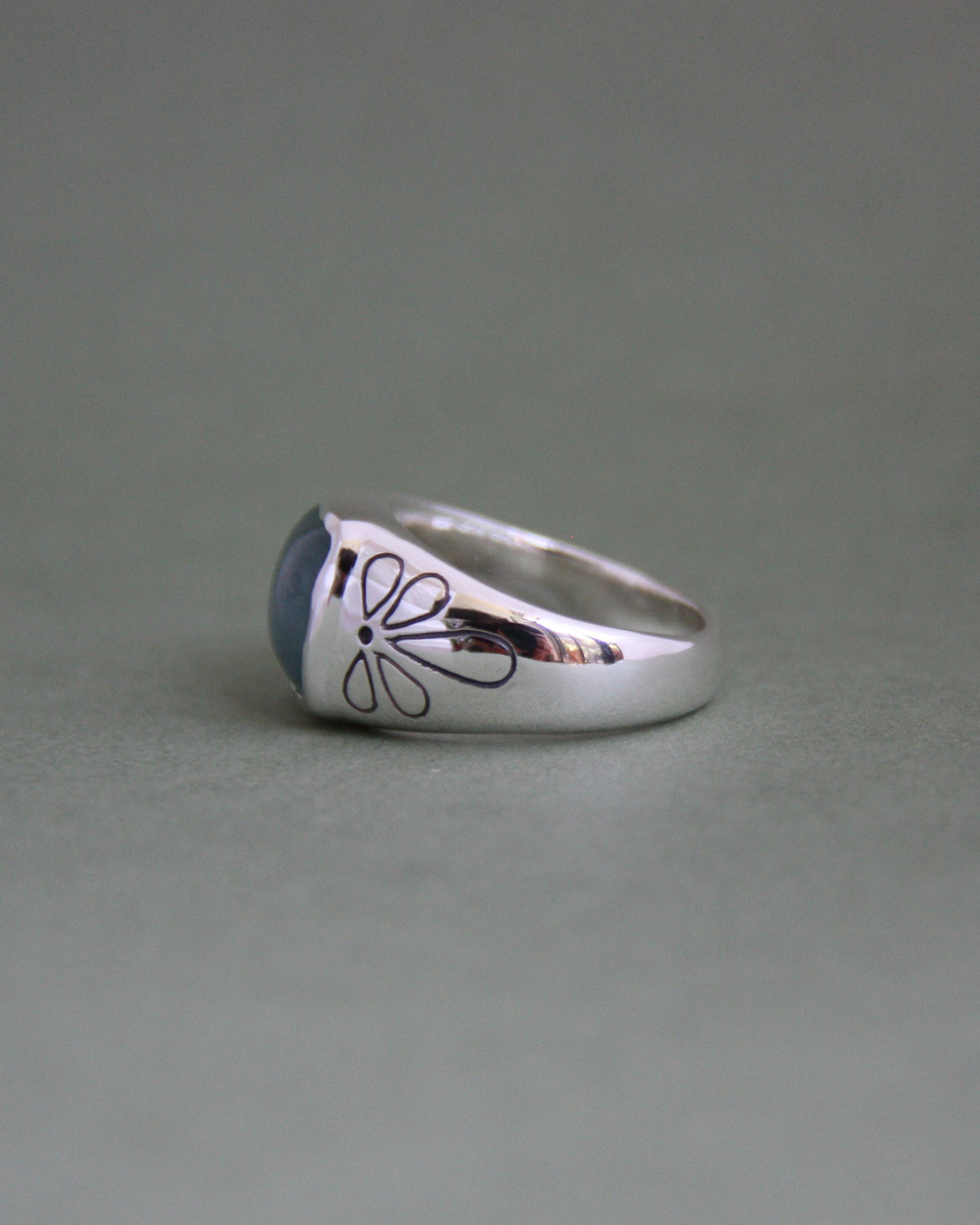 Bloom Ring Kyanite U