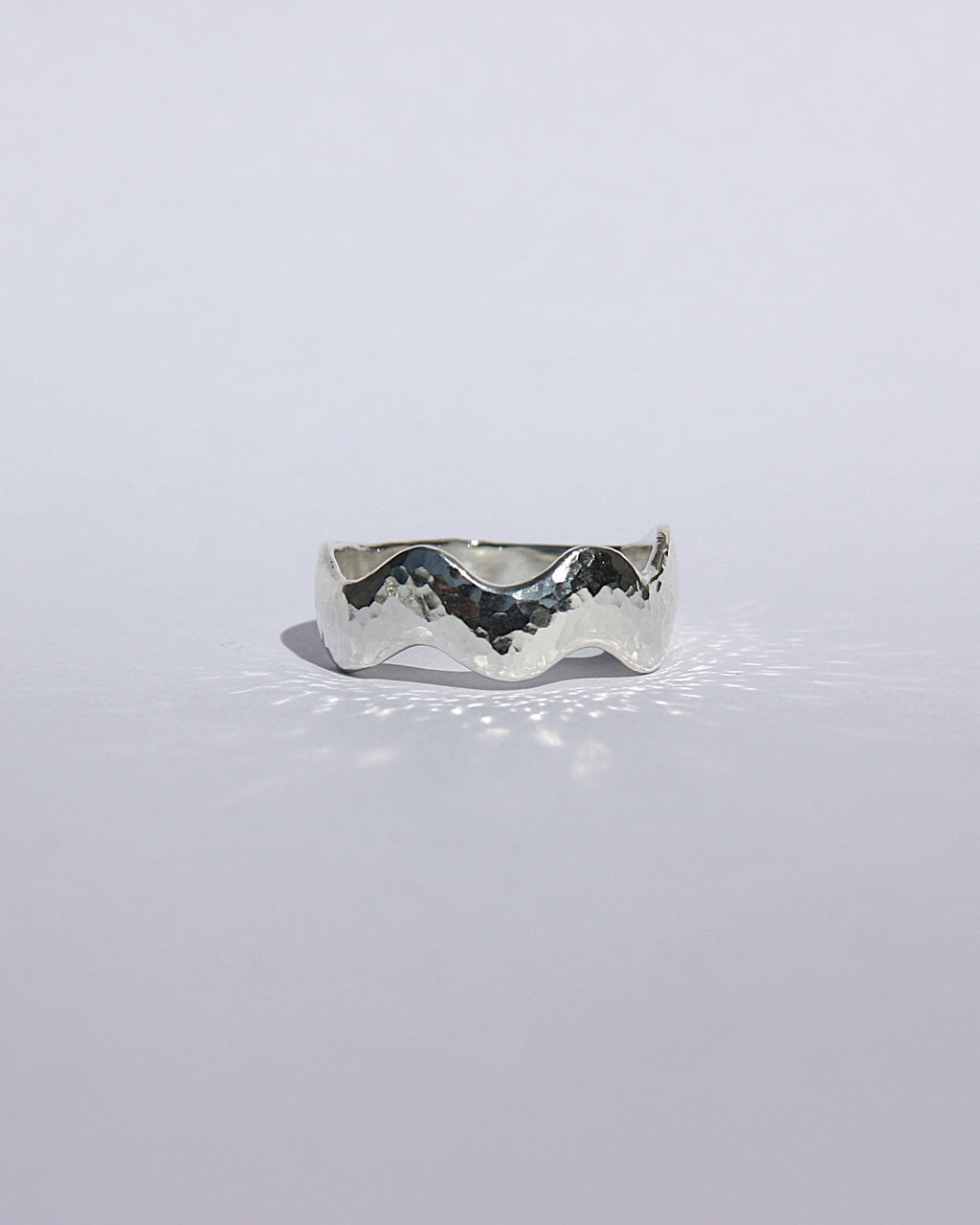 Jasmine Ring Hammer Texture N