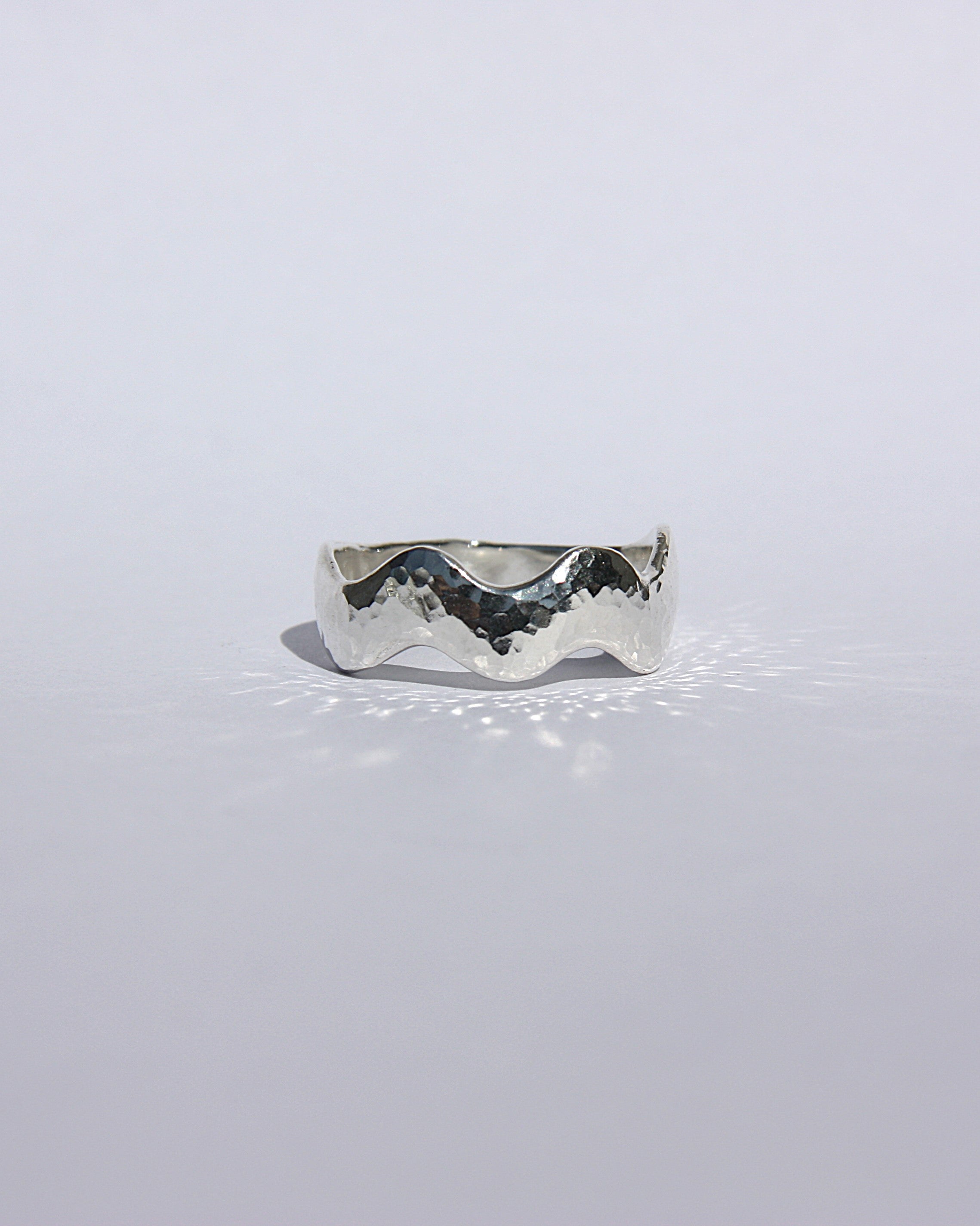 Jasmine Ring Hammer Texture N