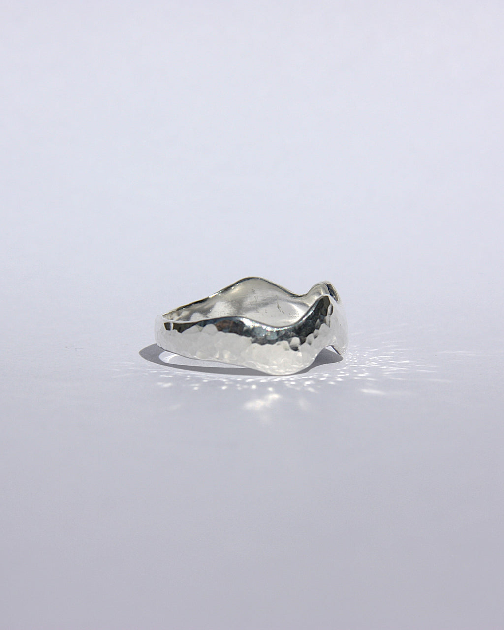 Jasmine Ring Hammer Texture N