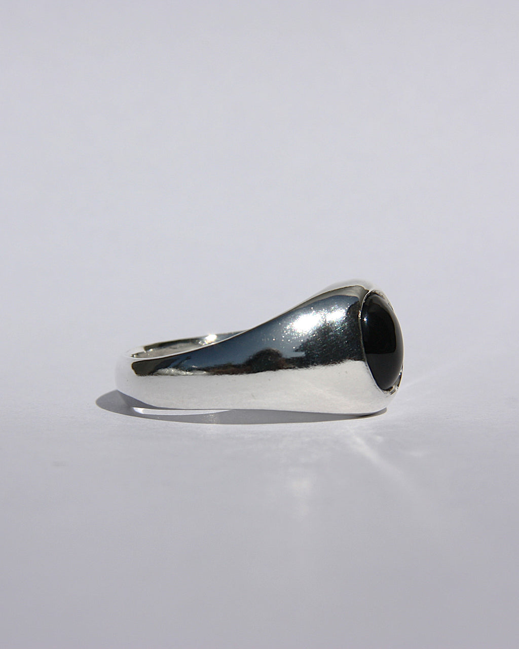 Black Onyx Signet Ring W