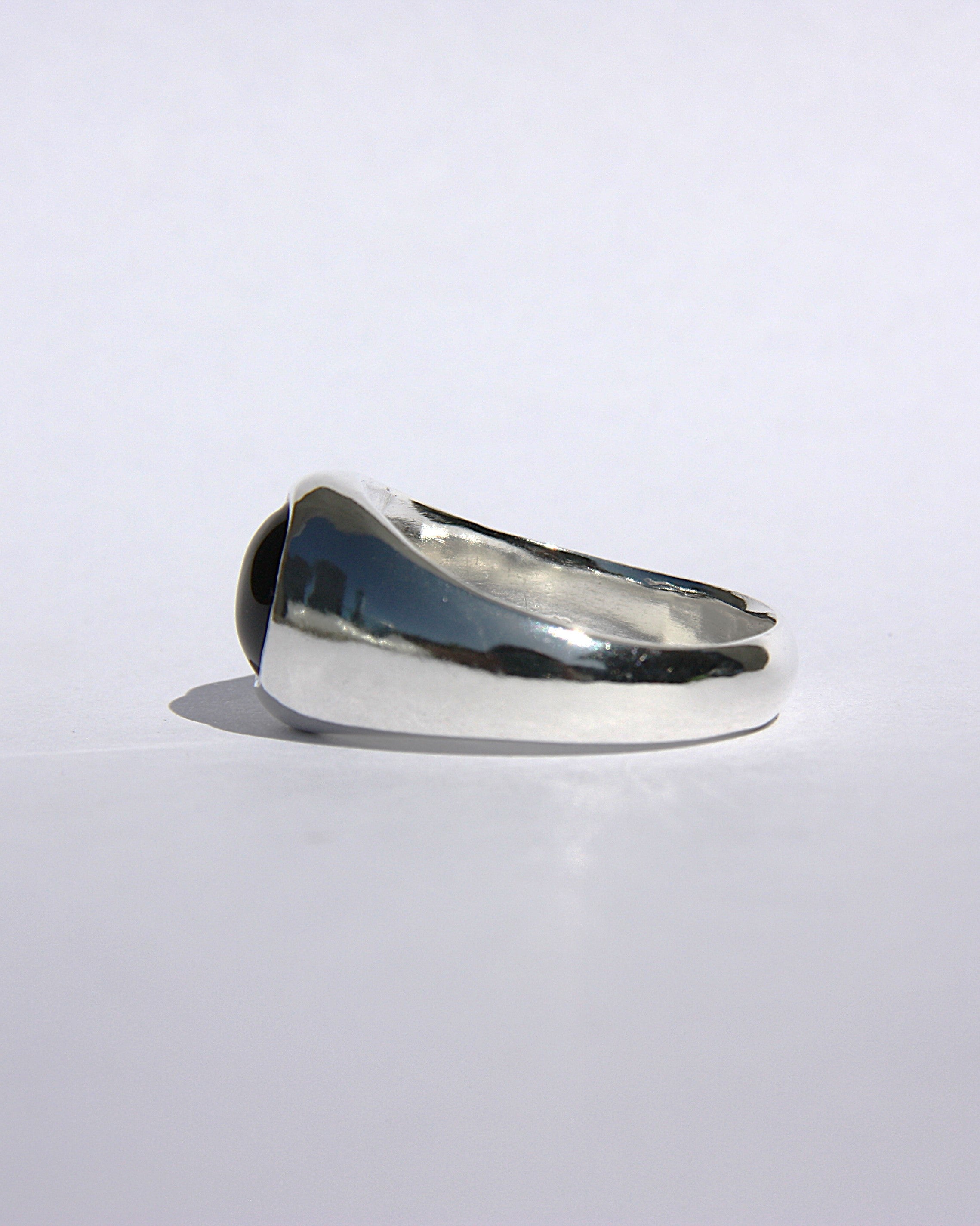 Black Onyx Signet Ring W