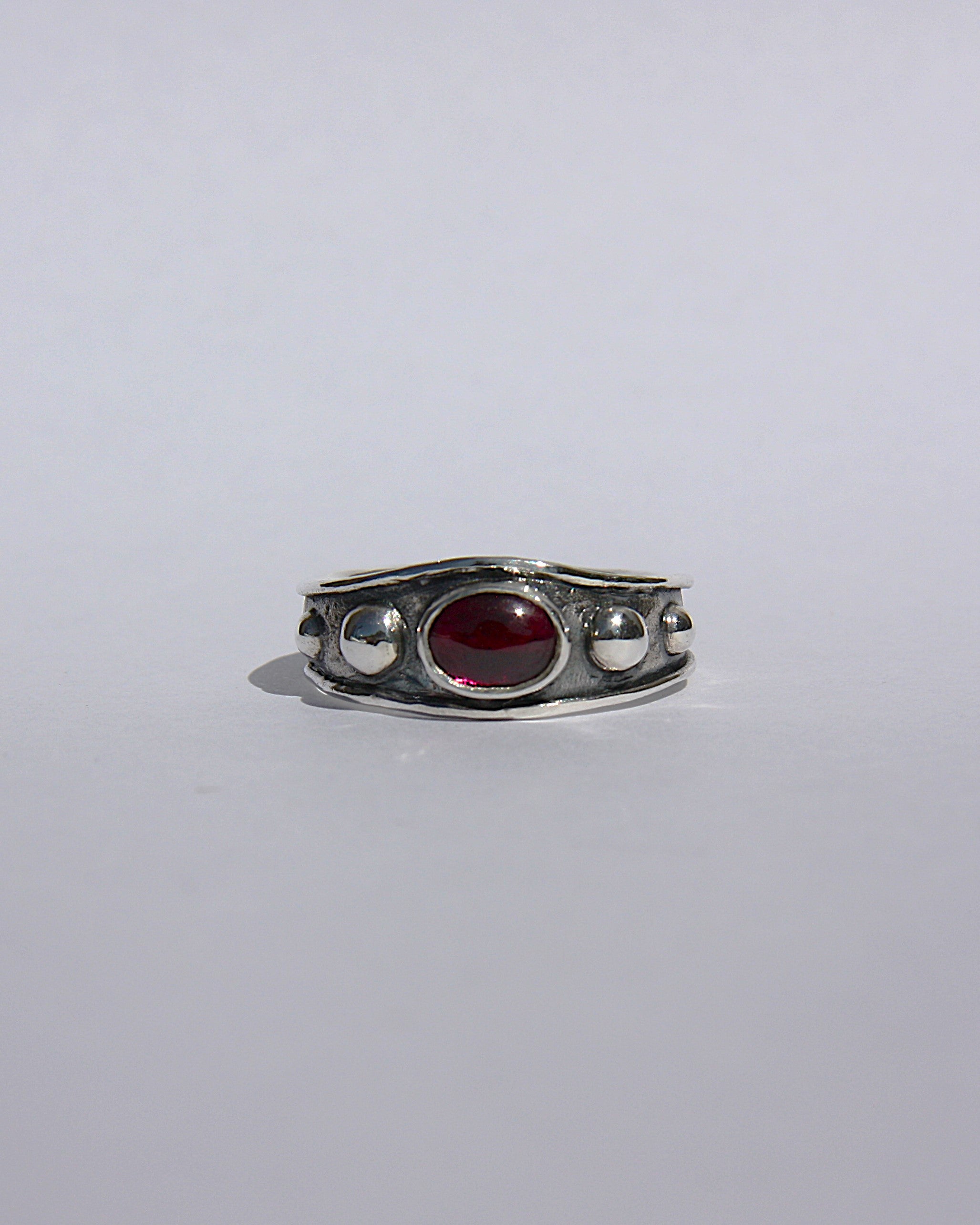 Reed Ring Garnet P
