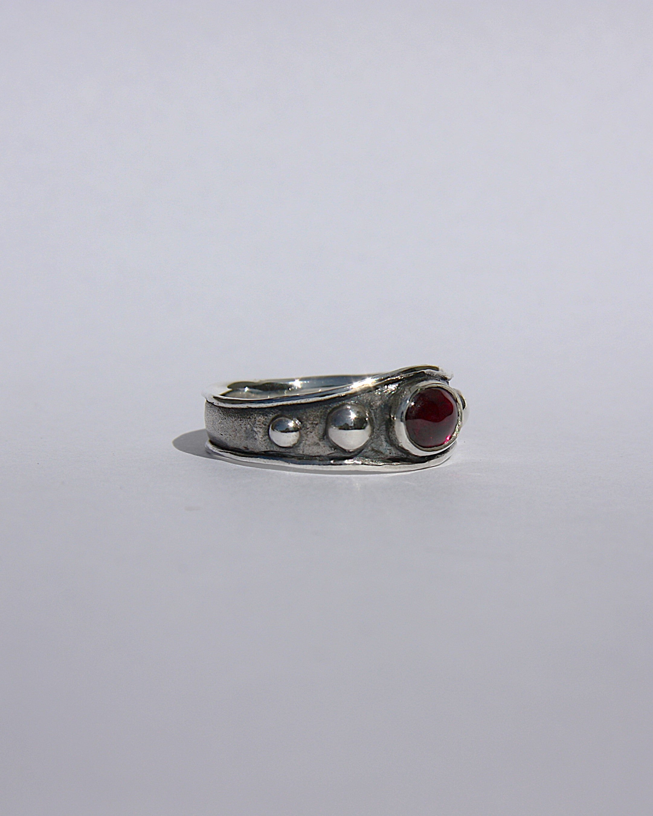 Reed Ring Garnet P