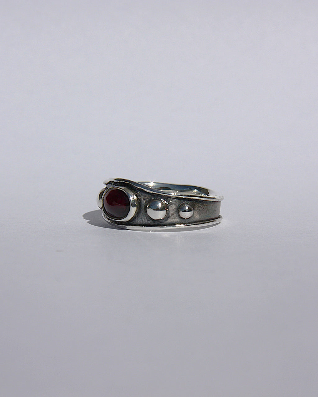 Reed Ring Garnet P