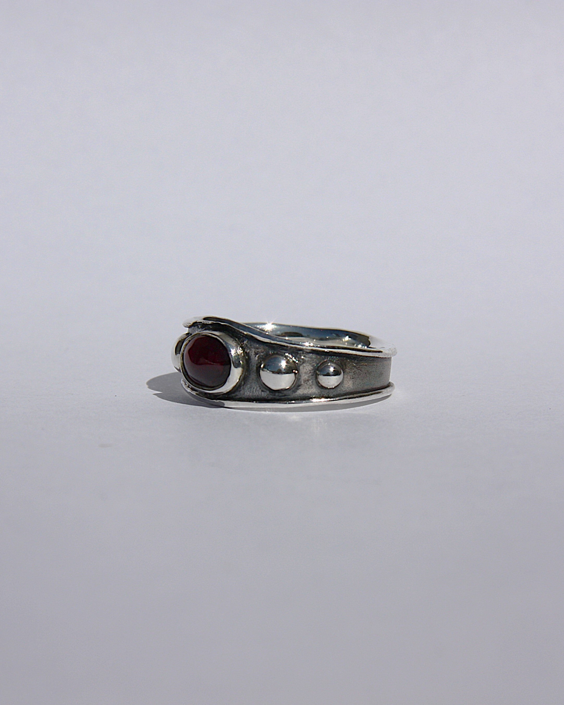 Reed Ring Garnet P
