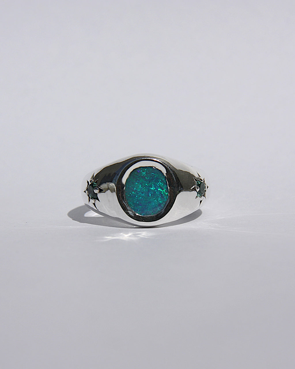 Ocean Opal Ring Q