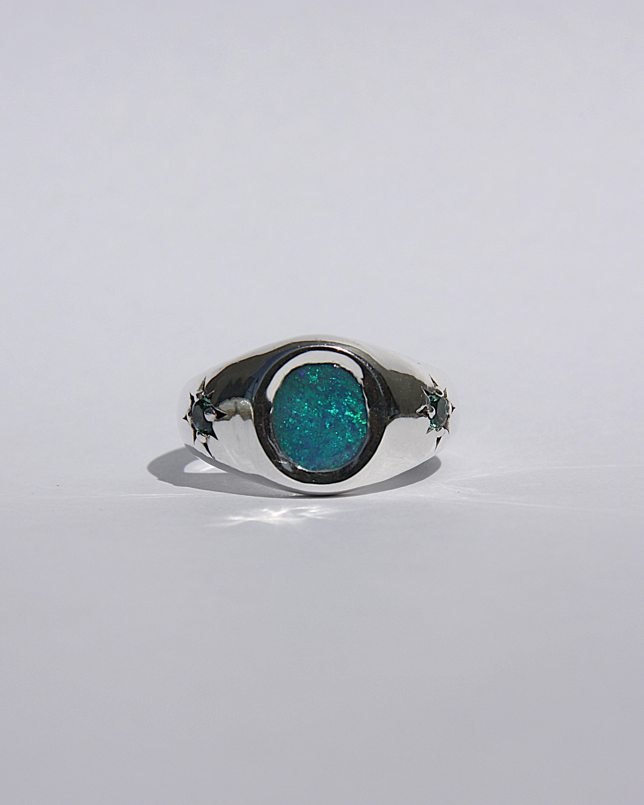 Ocean Opal Ring Q