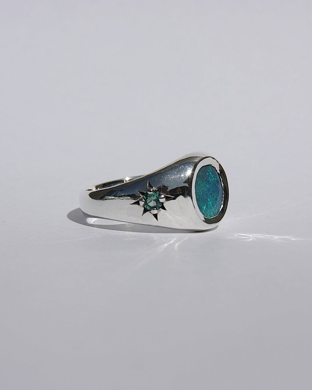 Ocean Opal Ring Q