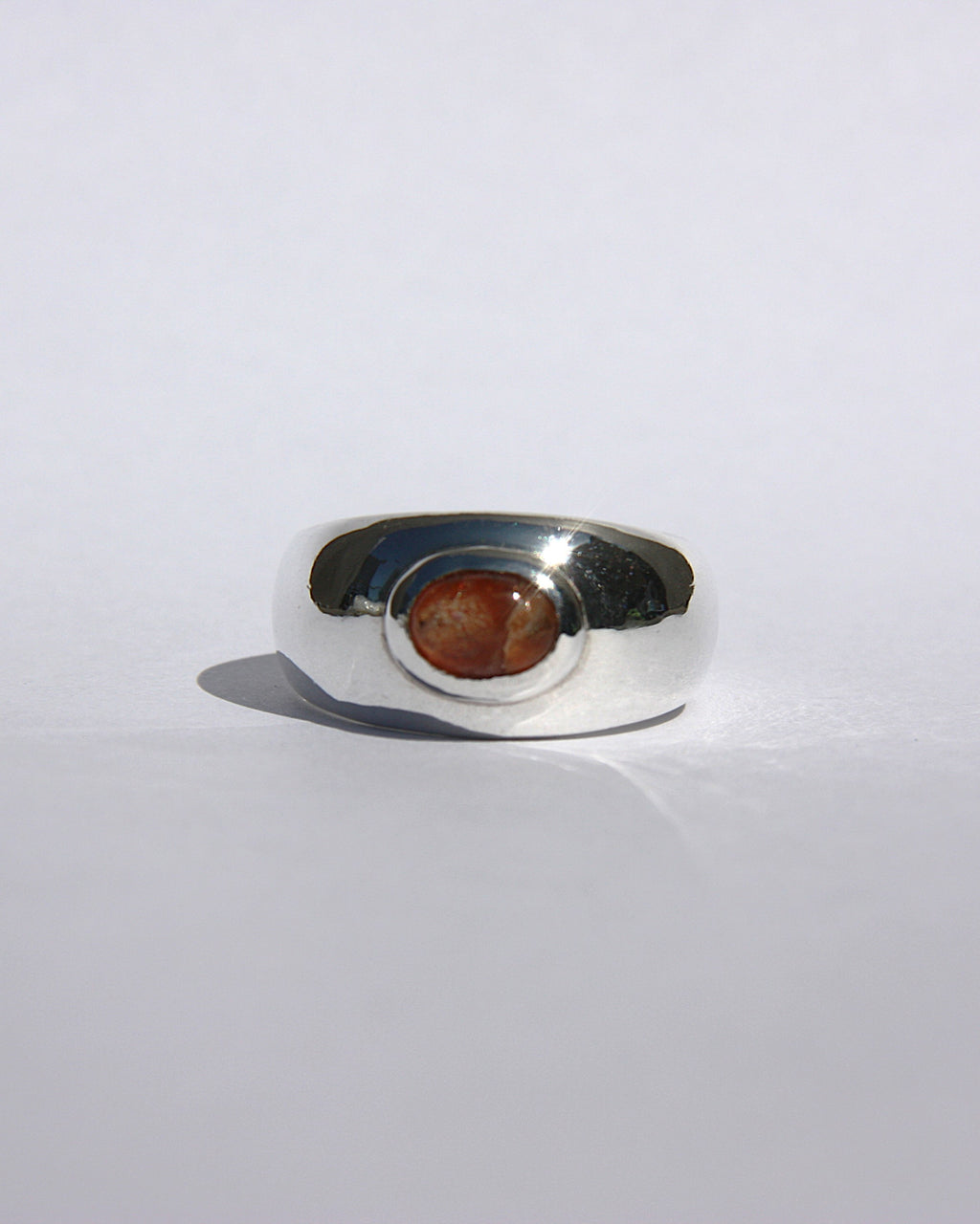 Bulbous Ring Sunstone P