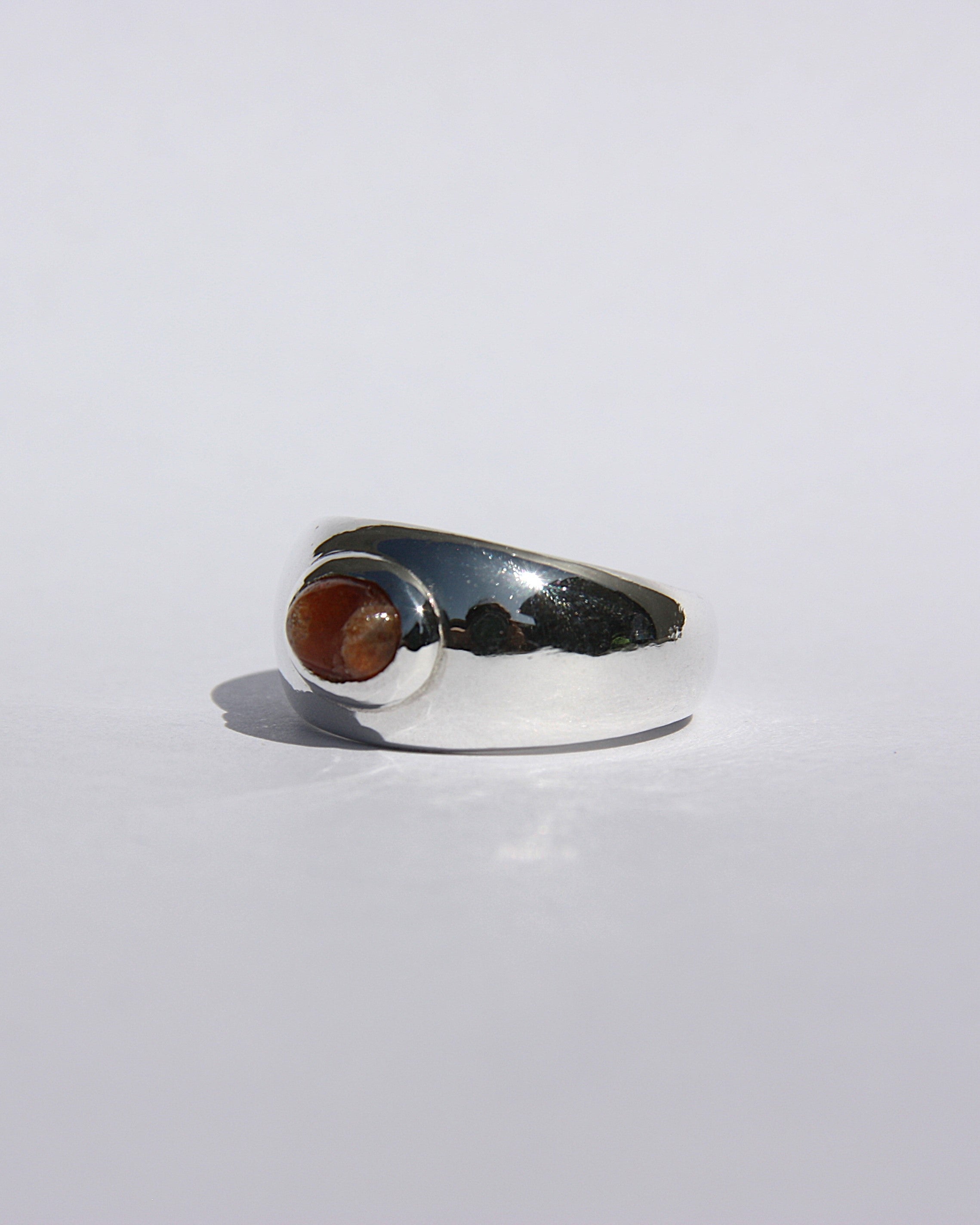 Bulbous Ring Sunstone P
