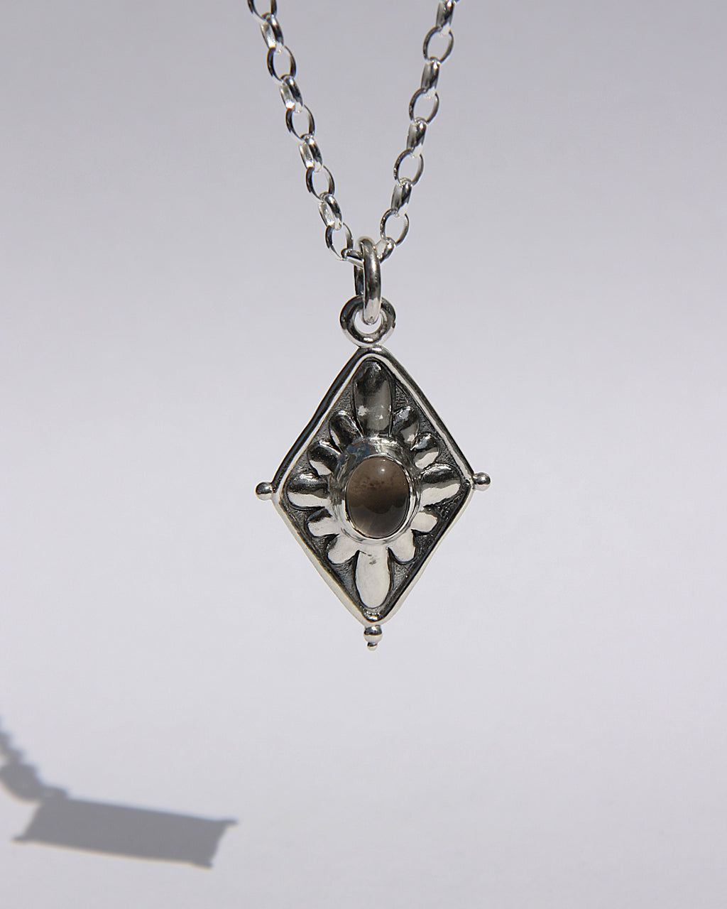 Diamond Flower Necklace