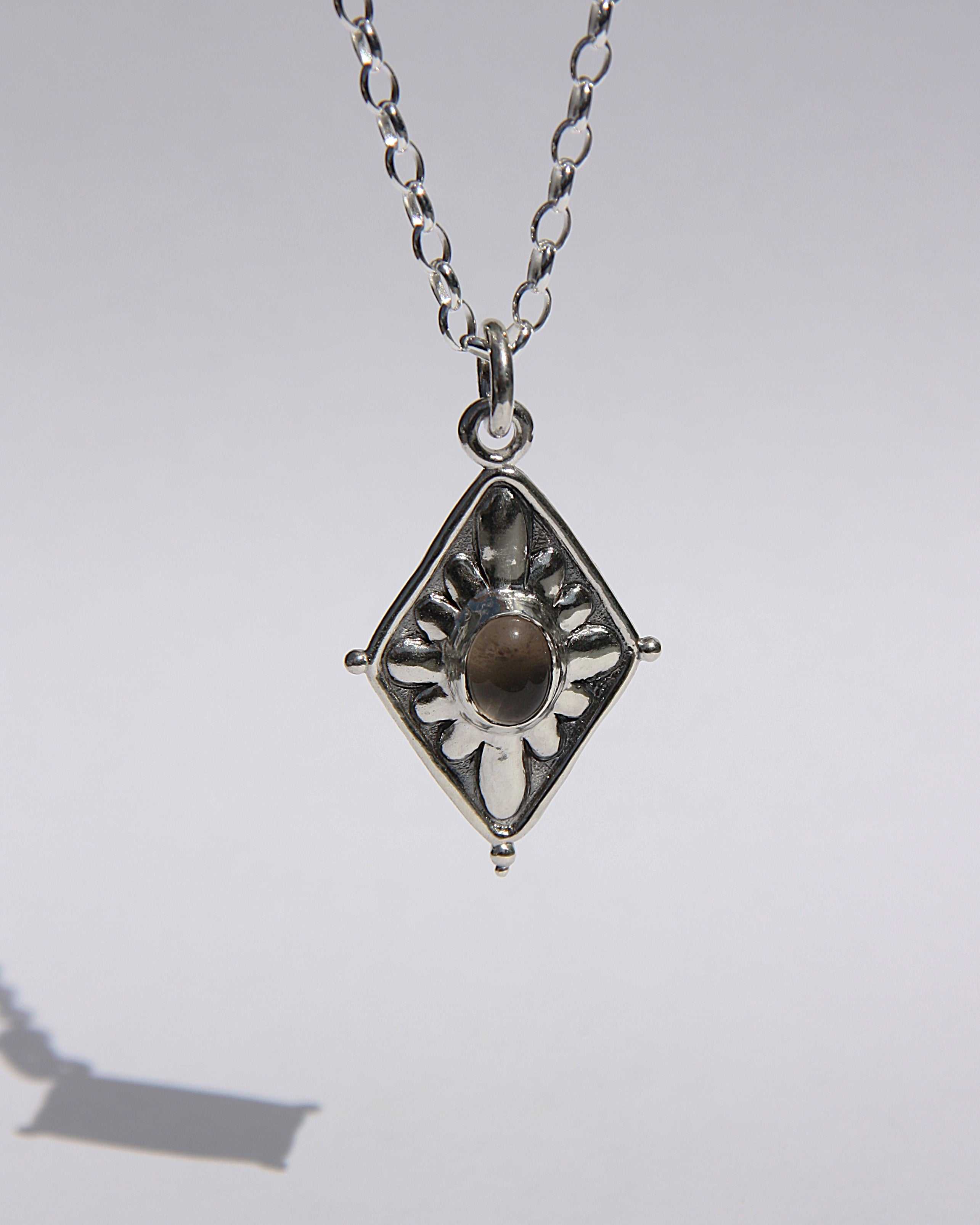 Diamond Flower Necklace