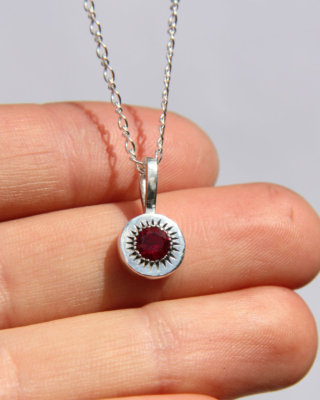 Sunshine Necklace Red