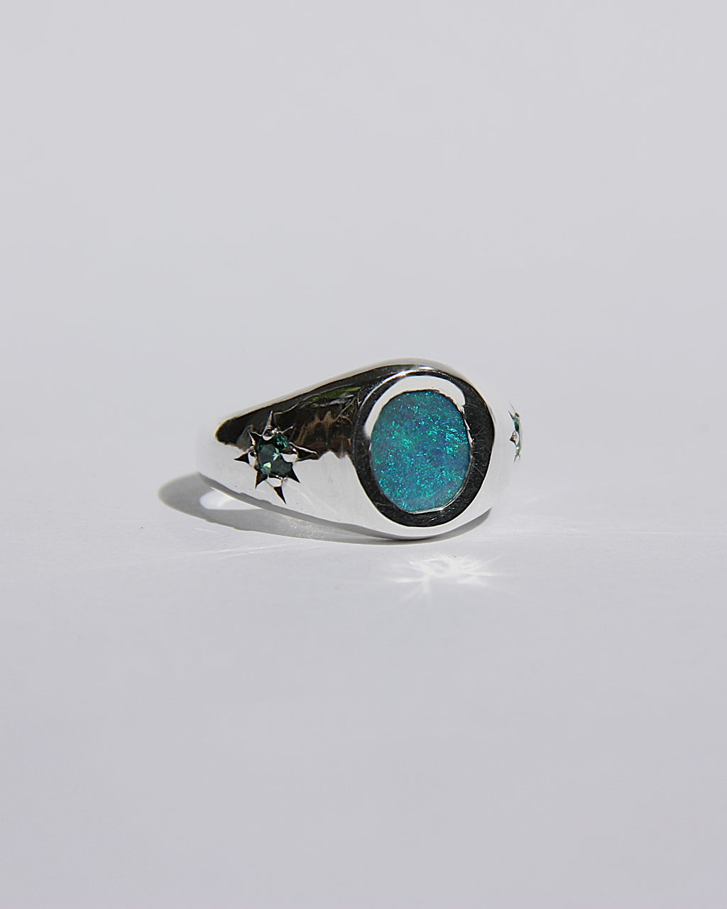 Ocean Opal Ring Q