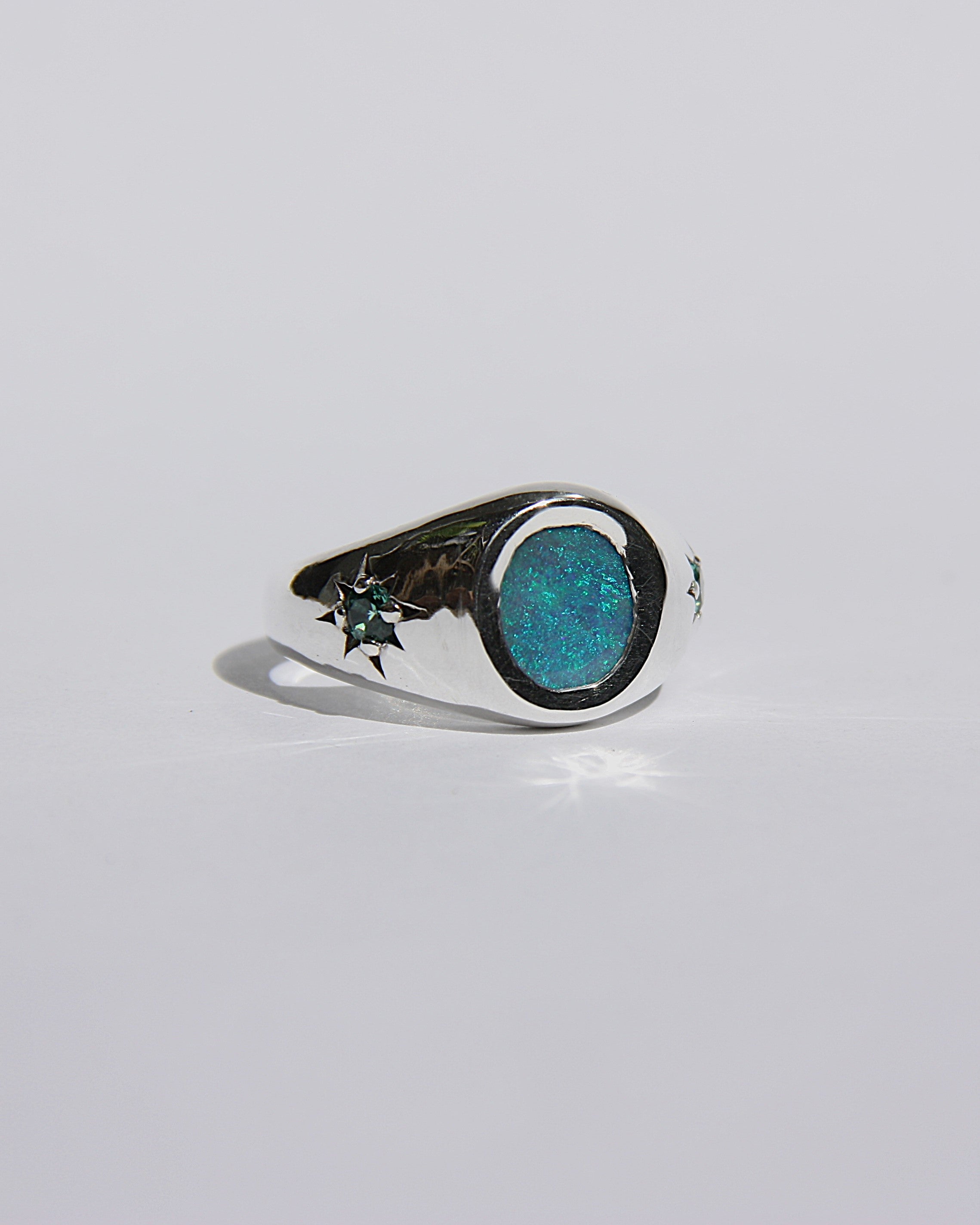 Ocean Opal Ring Q