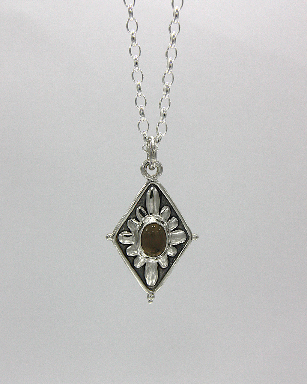 Diamond Flower Necklace