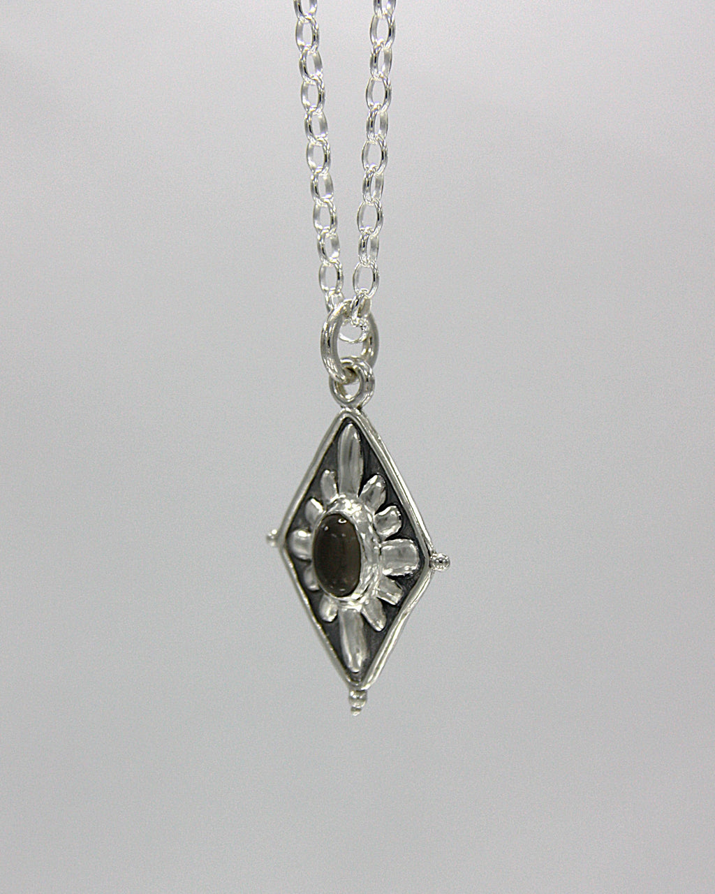 Diamond Flower Necklace