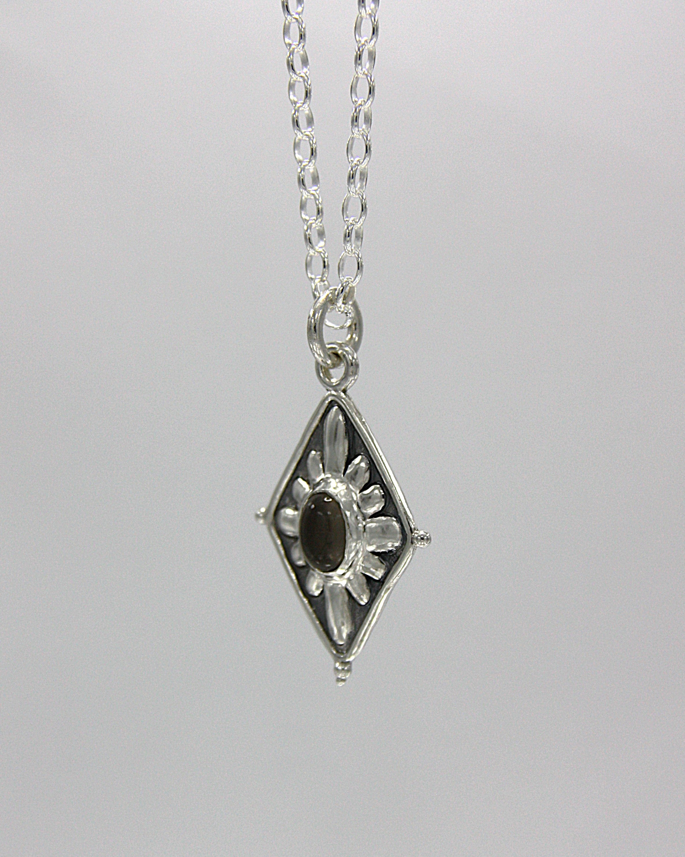 Diamond Flower Necklace