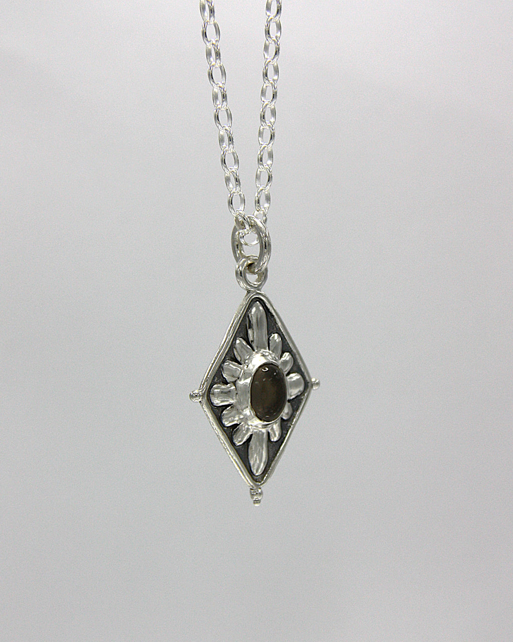 Diamond Flower Necklace