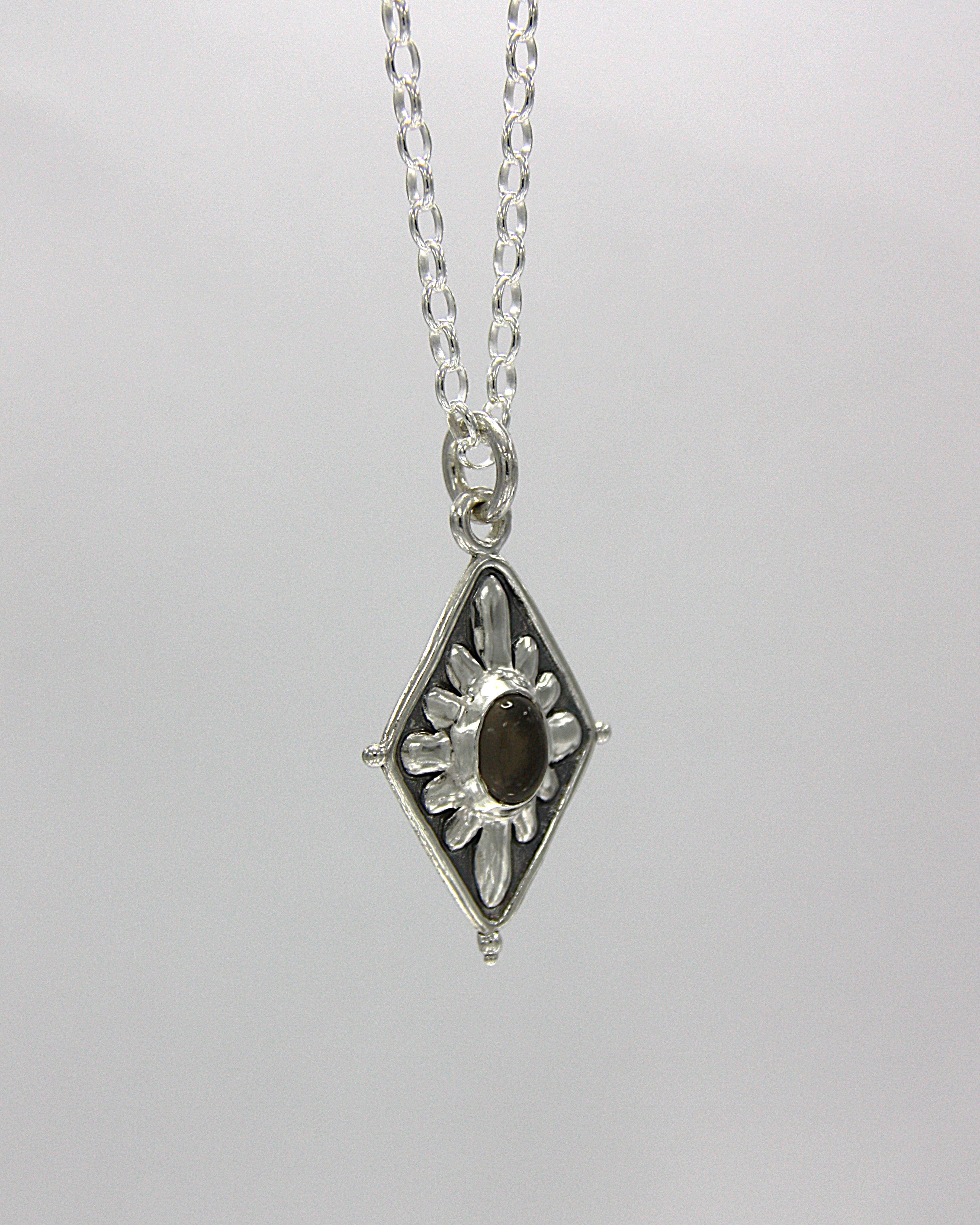 Diamond Flower Necklace