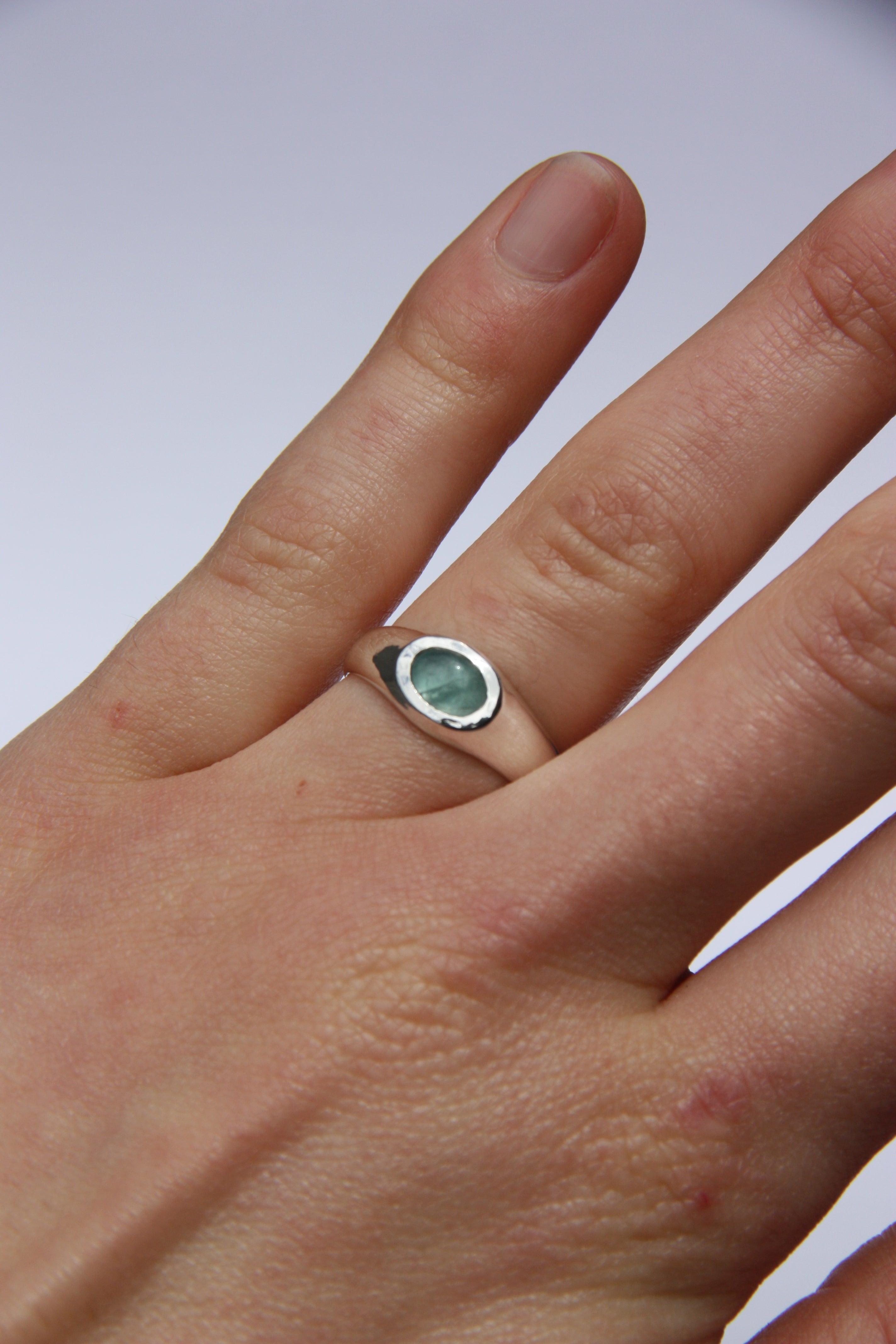 Simple Ring Fluorite P