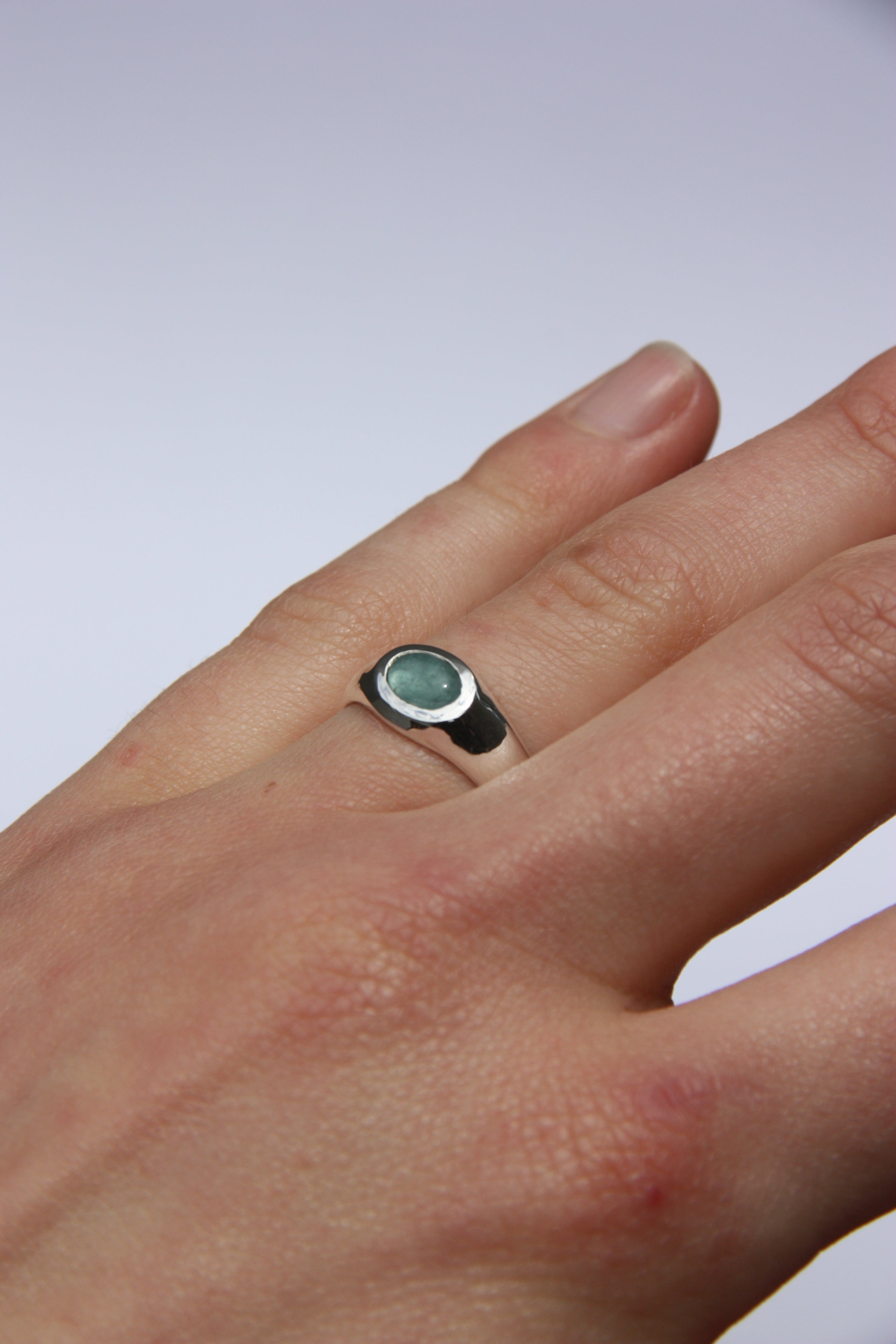 Simple Ring Fluorite P